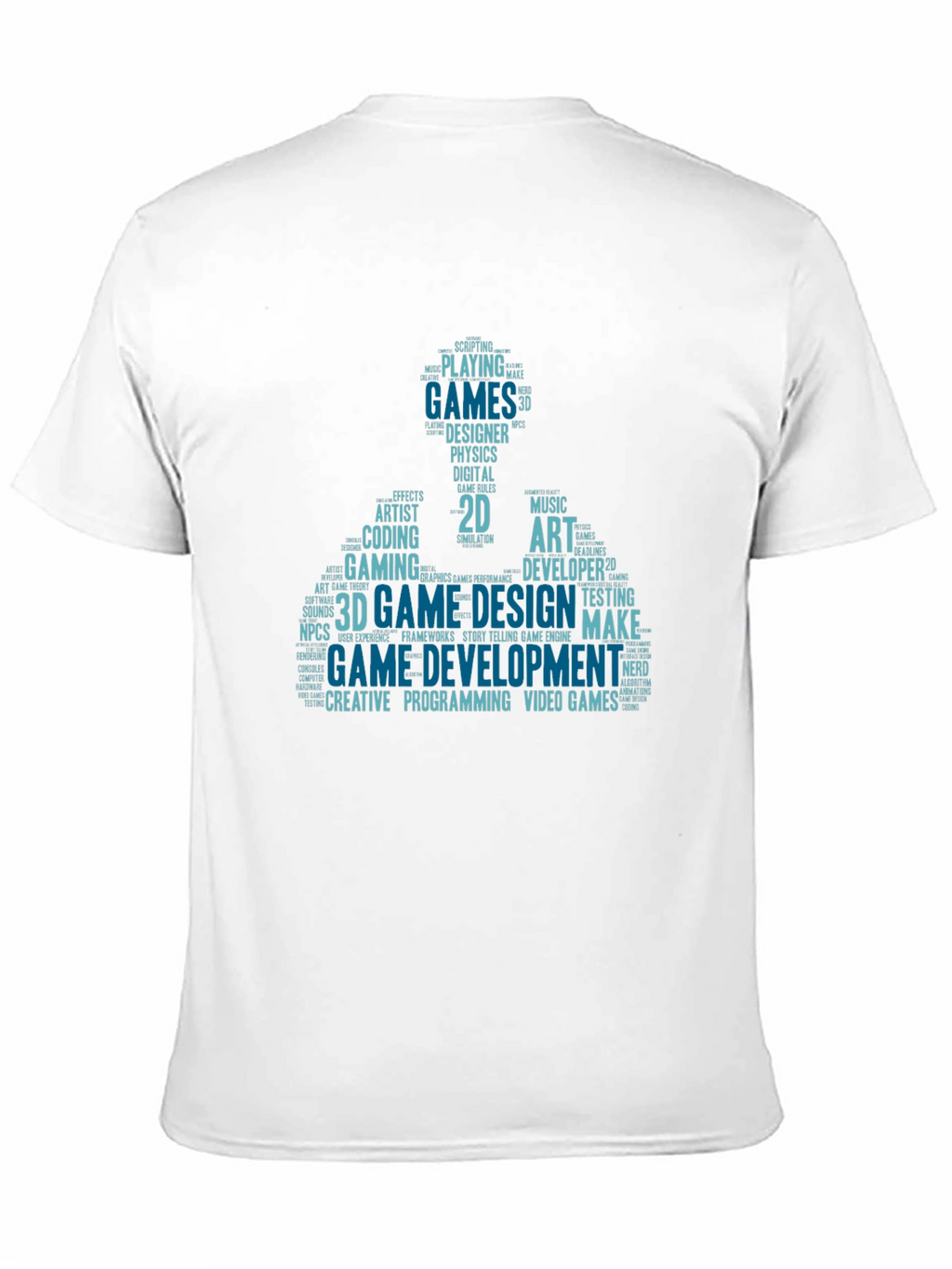 Game Development Word Art T-Shirt
