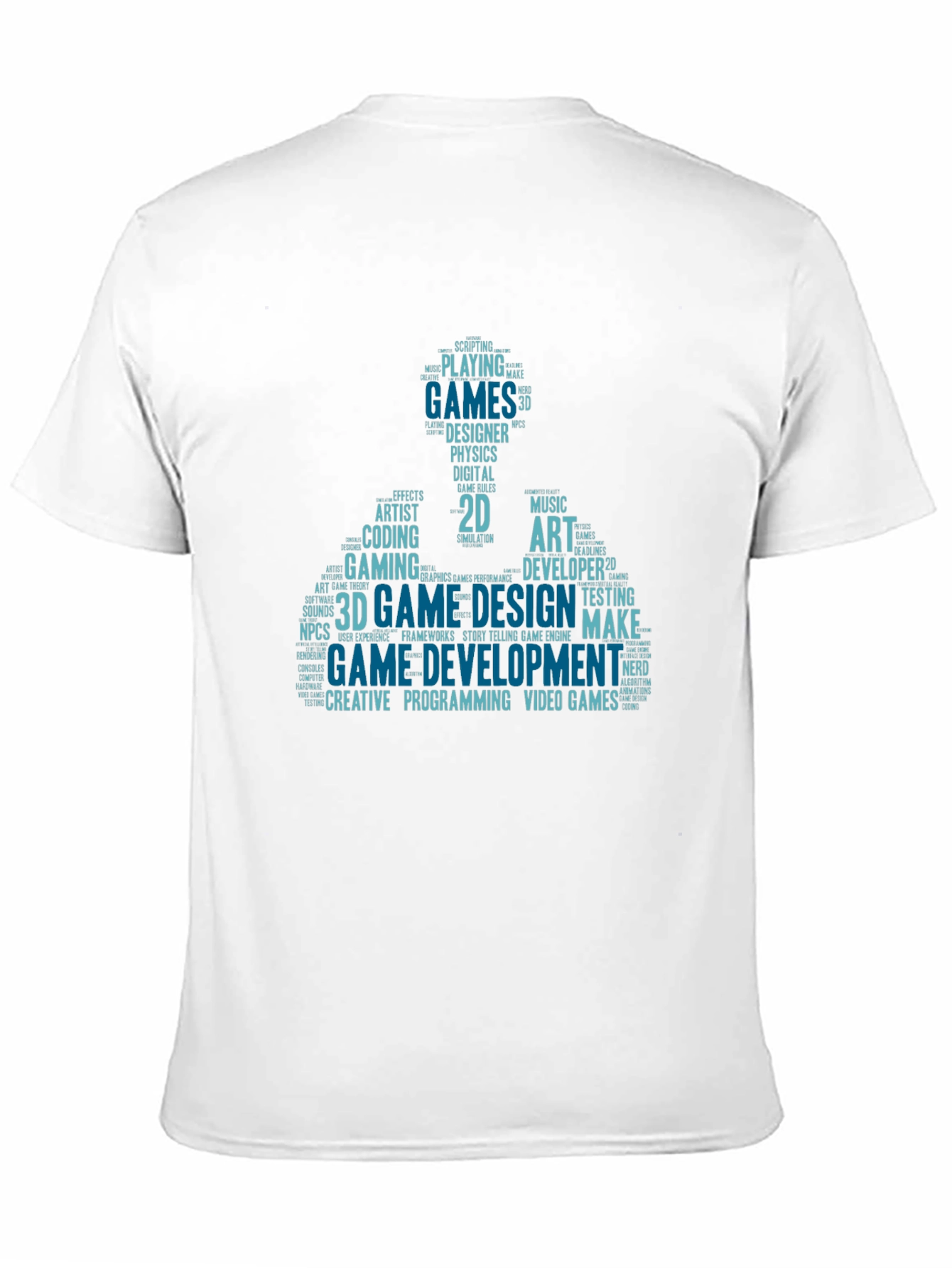 Game Development Word Art T-Shirt