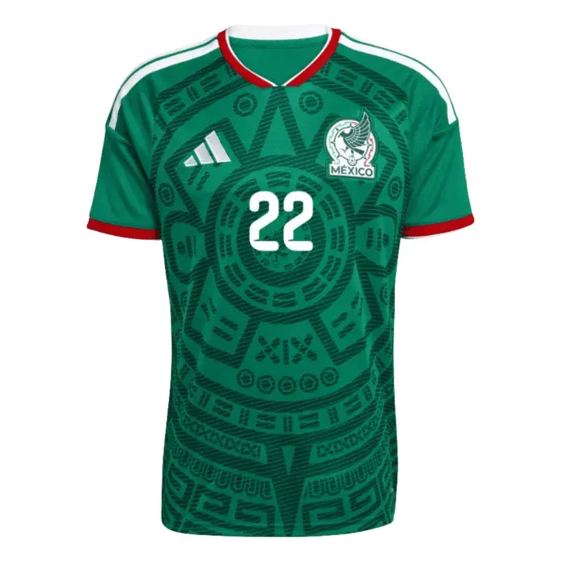 Hirving Lozano 2026 Mexico Home Jersey Front