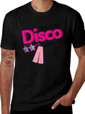 Disco Costume Black T-Shirt