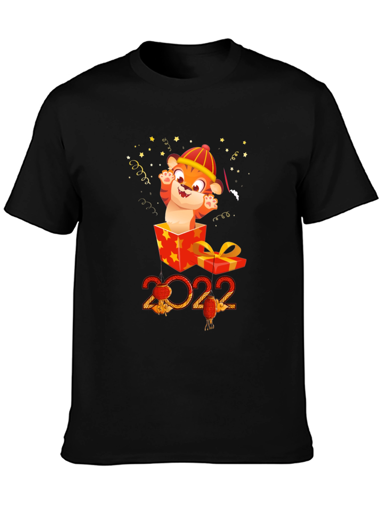 Festive Chinese New Year Tiger T-Shirt - Year of the Tiger