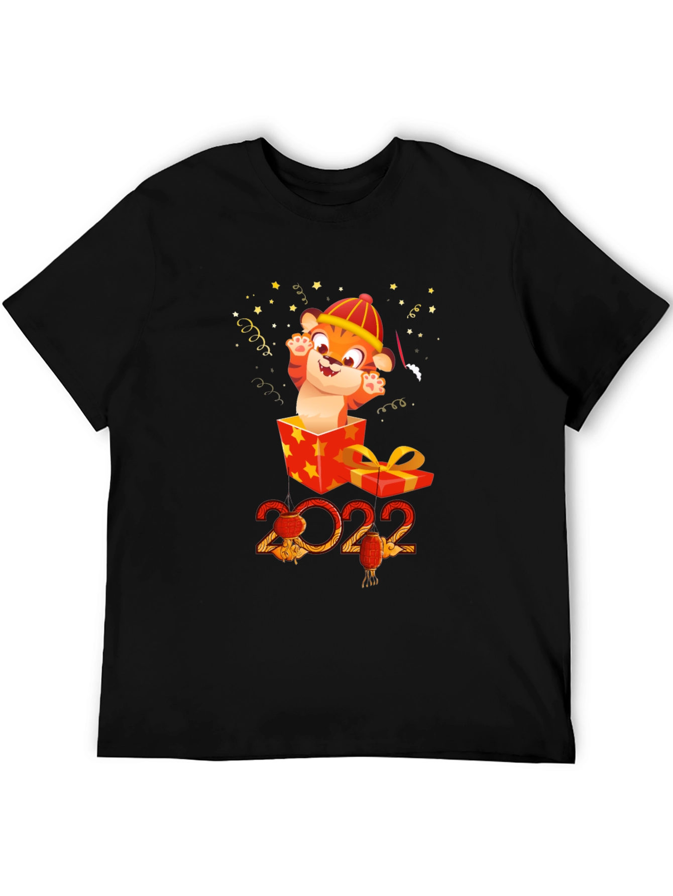 Festive Chinese New Year Tiger T-Shirt - Year of the Tiger