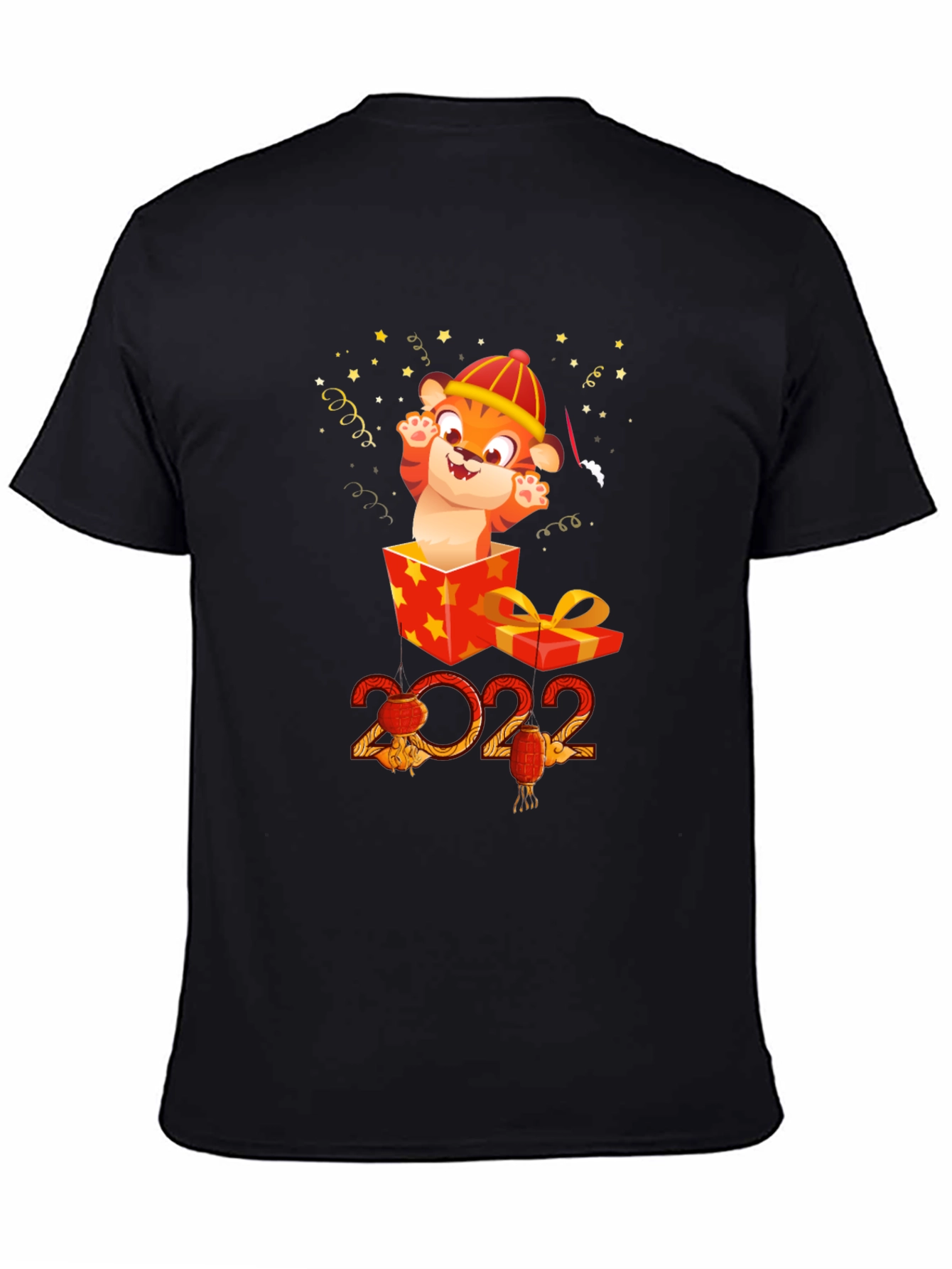 Festive Chinese New Year Tiger T-Shirt - Year of the Tiger