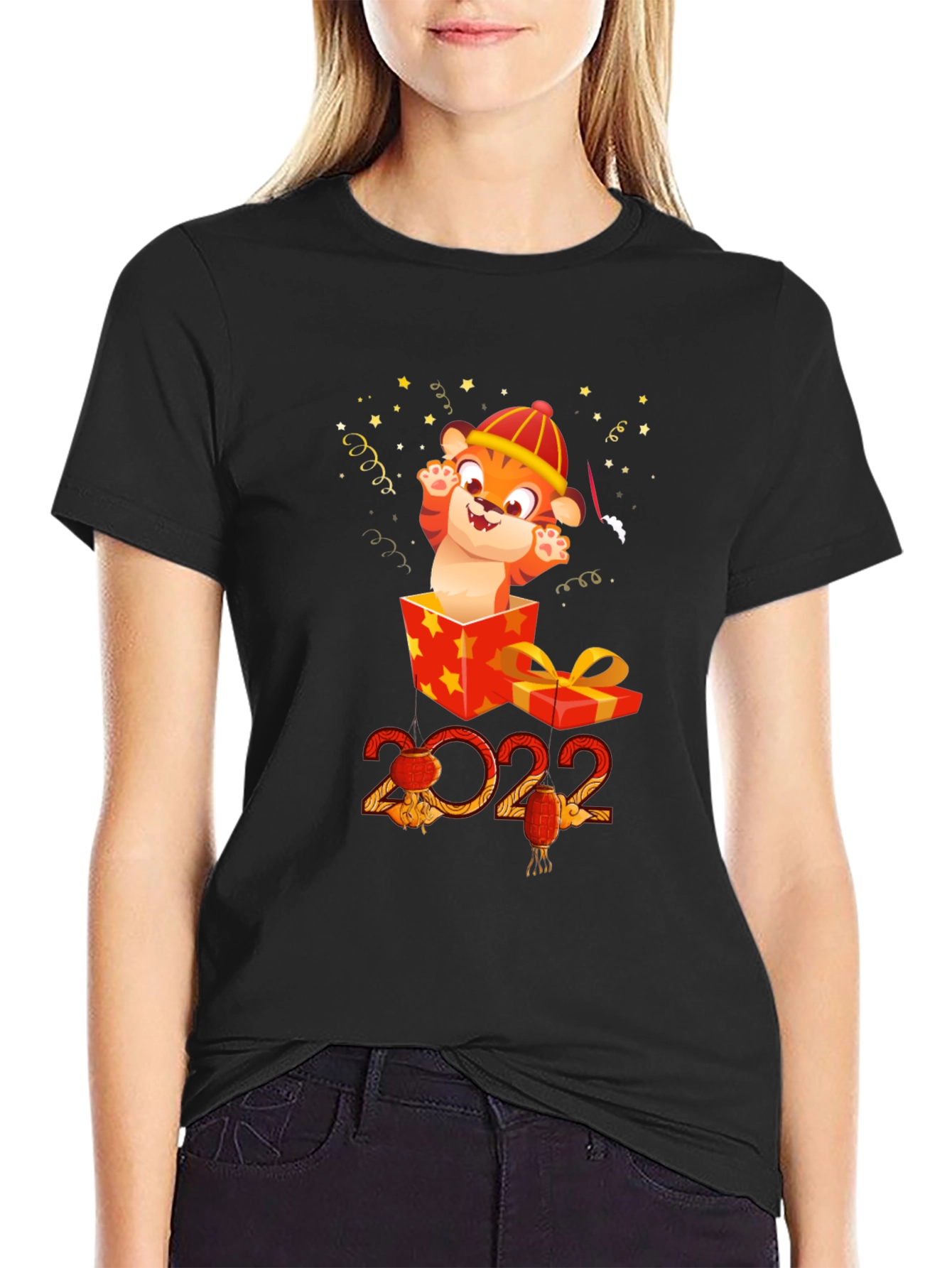 Festive Chinese New Year Tiger T-Shirt - Year of the Tiger