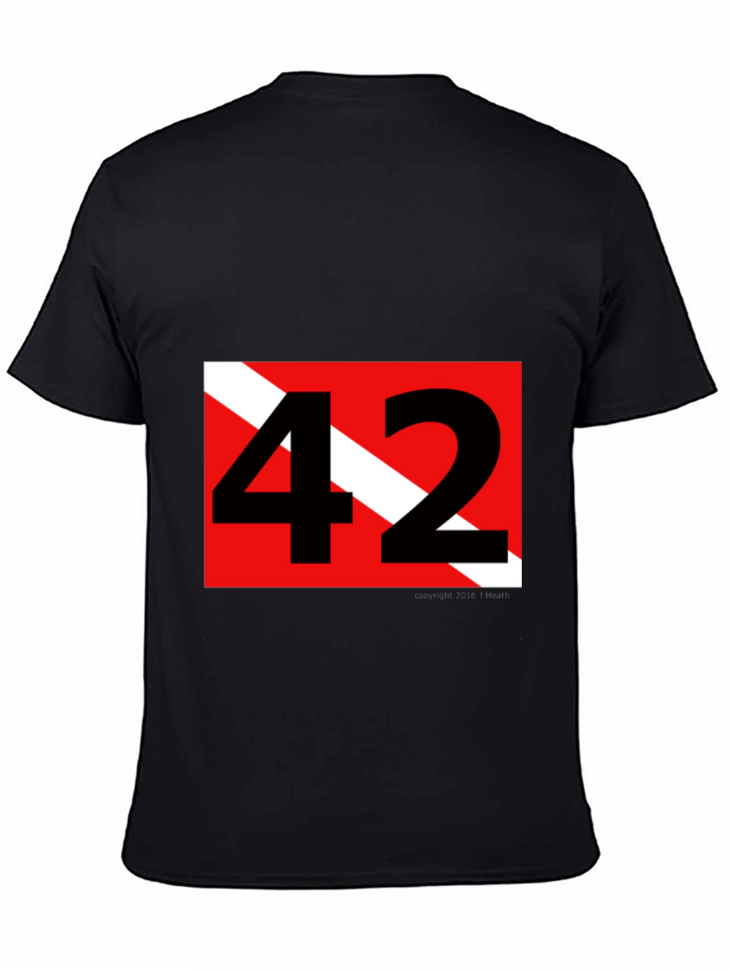 Diver 42 Dive Flag T-Shirt