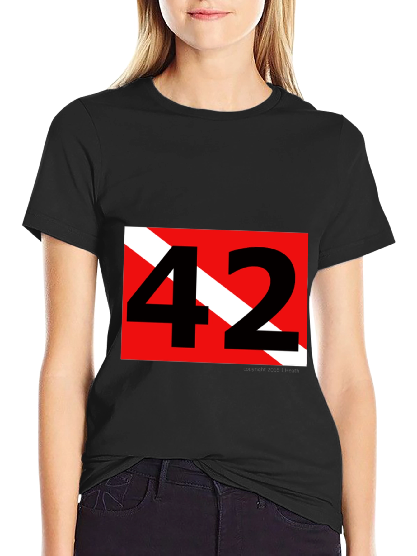 Diver 42 Dive Flag T-Shirt