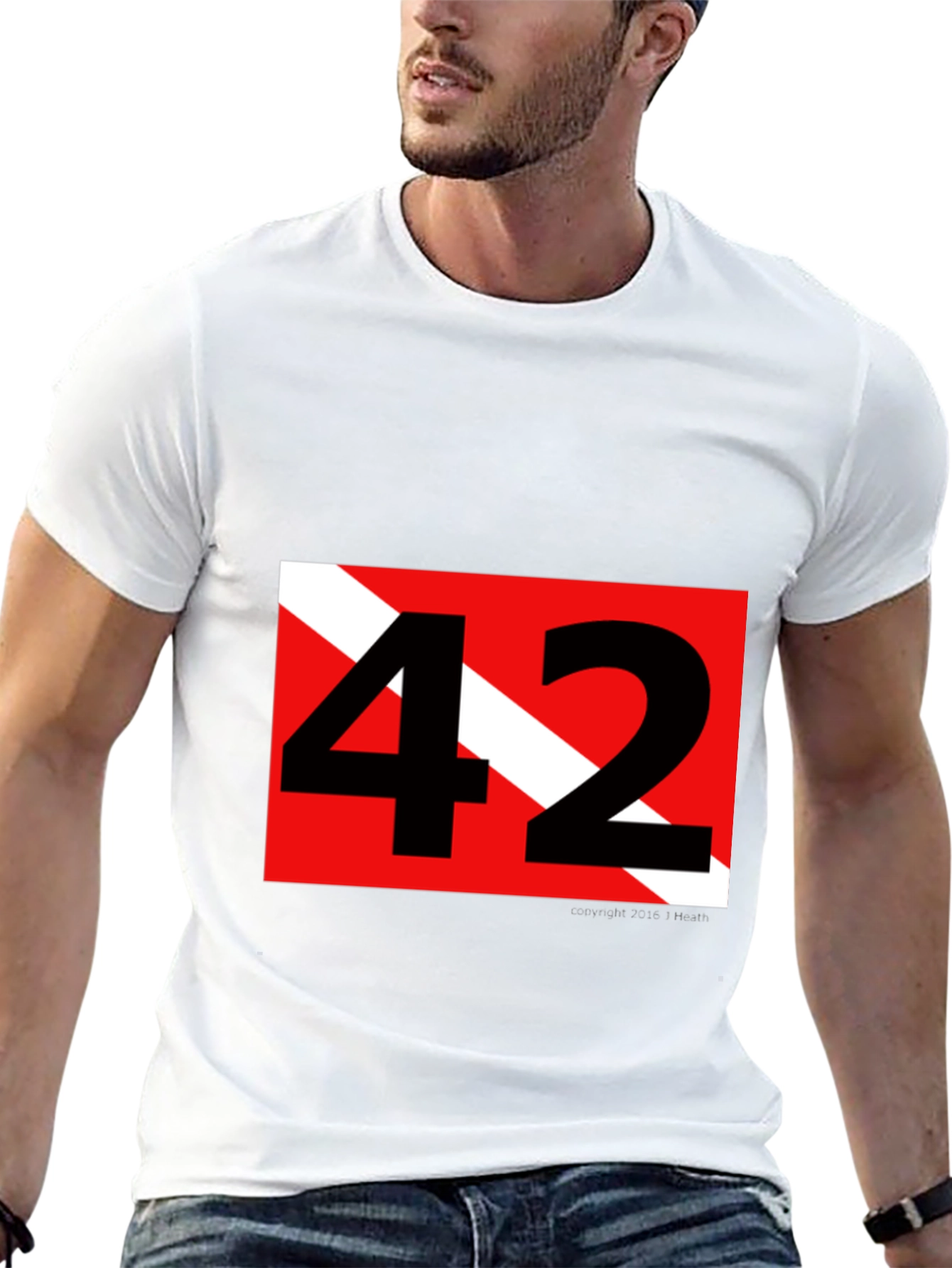 Diver 42 Dive Flag T-Shirt