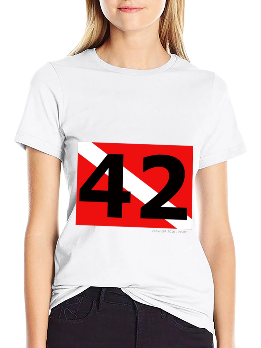 Diver 42 Dive Flag T-Shirt
