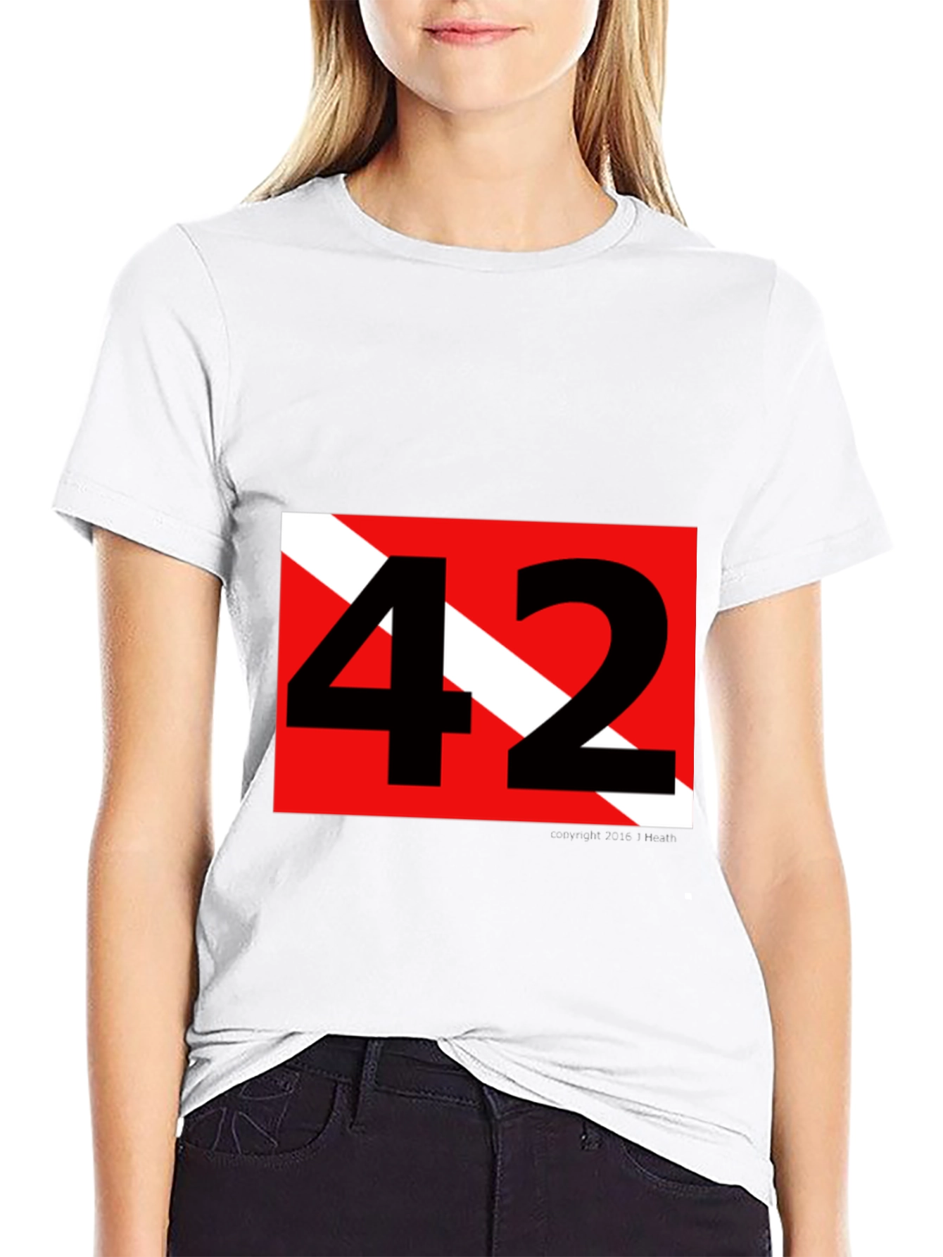 Diver 42 Dive Flag T-Shirt