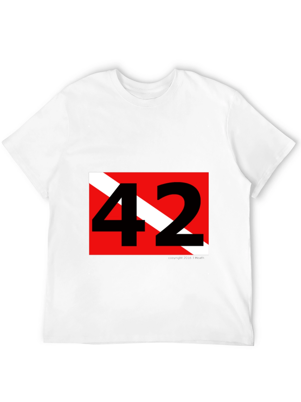 Diver 42 Dive Flag T-Shirt