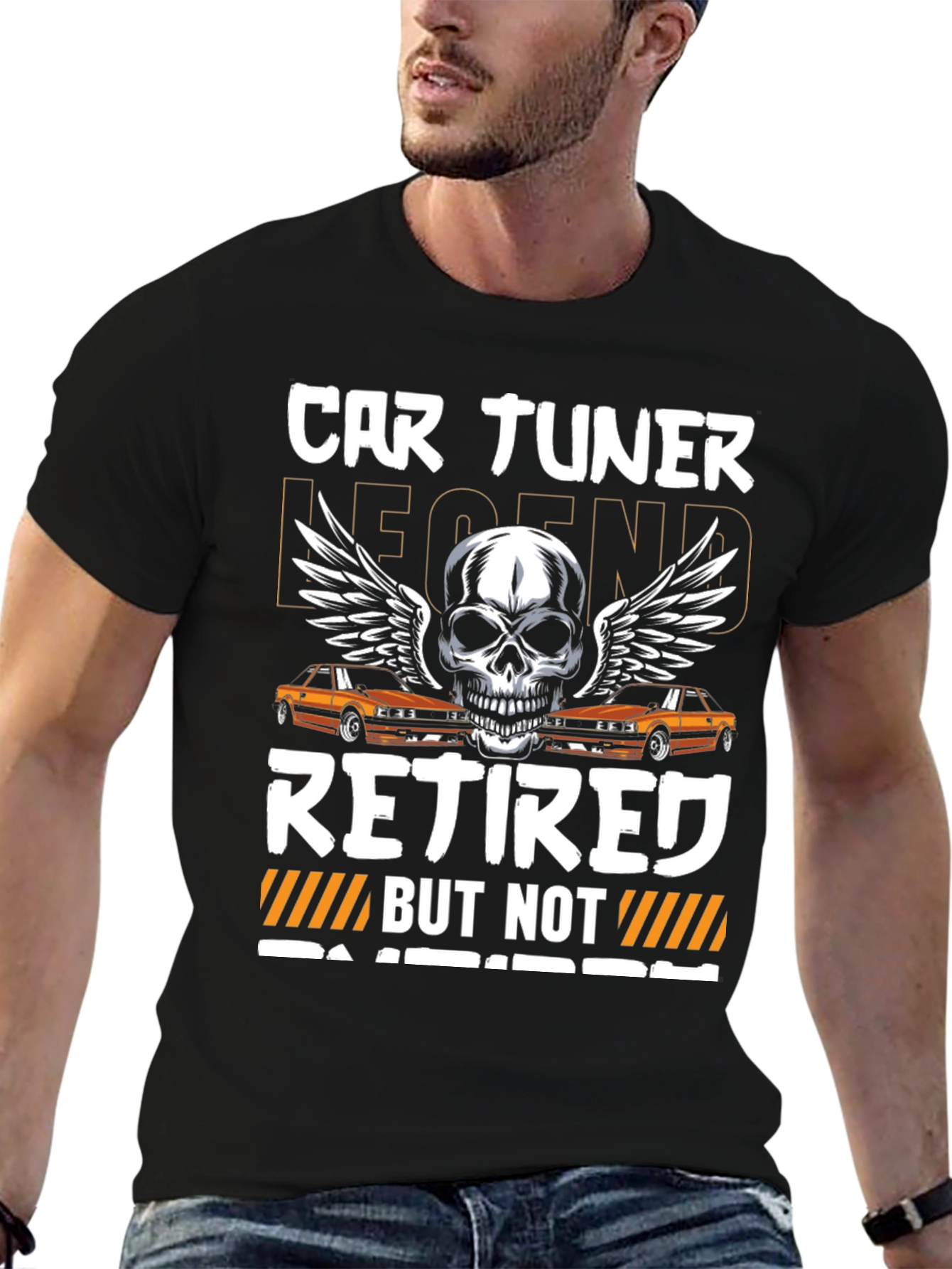 Car Tuner Legend Retired Graphic T-Shirt