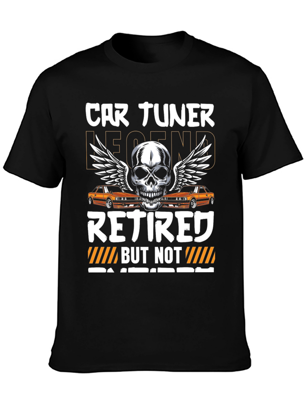 Car Tuner Legend Retired Graphic T-Shirt