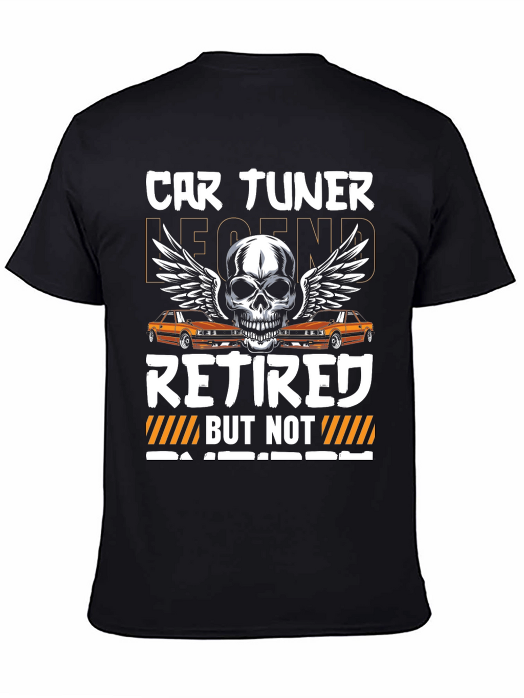 Car Tuner Legend Retired Graphic T-Shirt