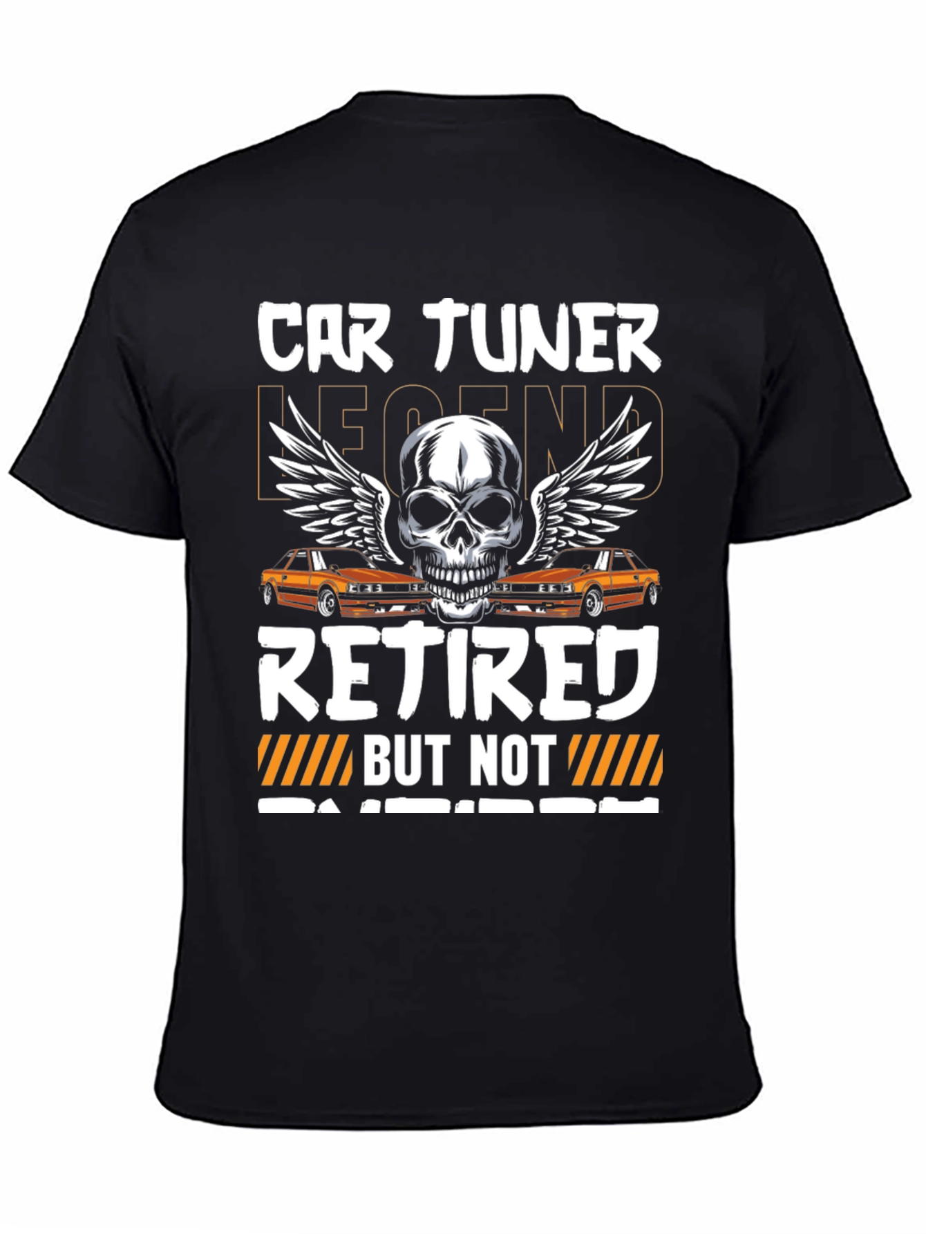 Car Tuner Legend Retired Graphic T-Shirt