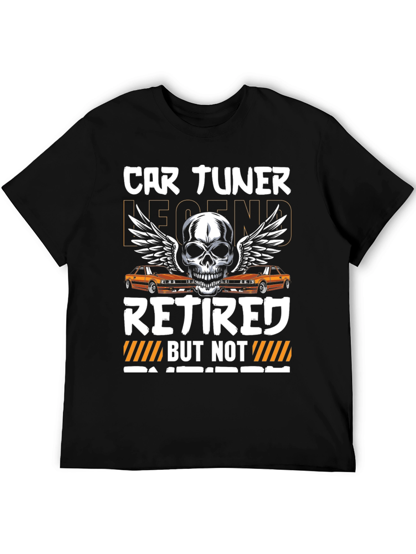 Car Tuner Legend Retired Graphic T-Shirt