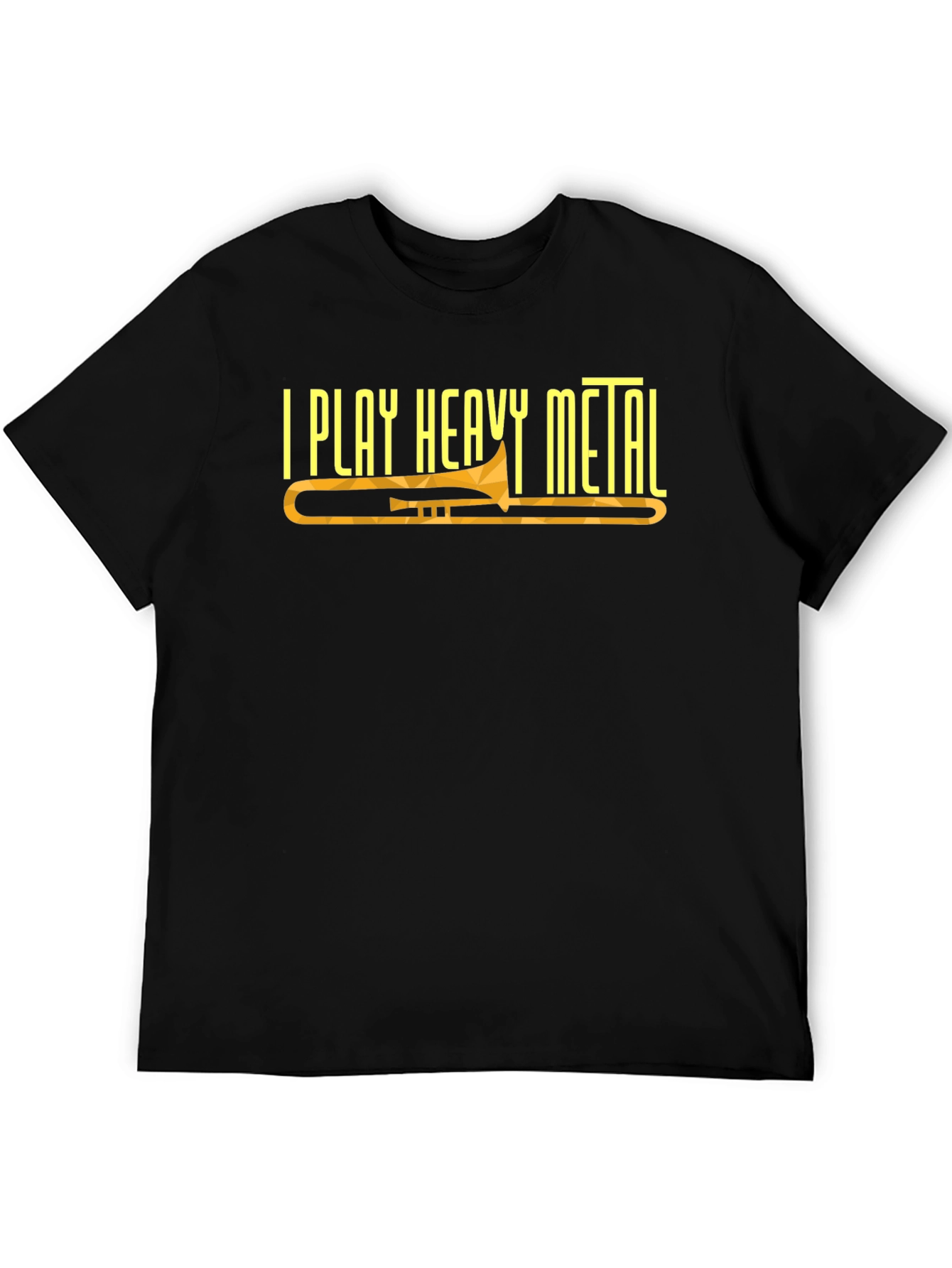 I Play Heavy Metal Trombone Graphic Tee