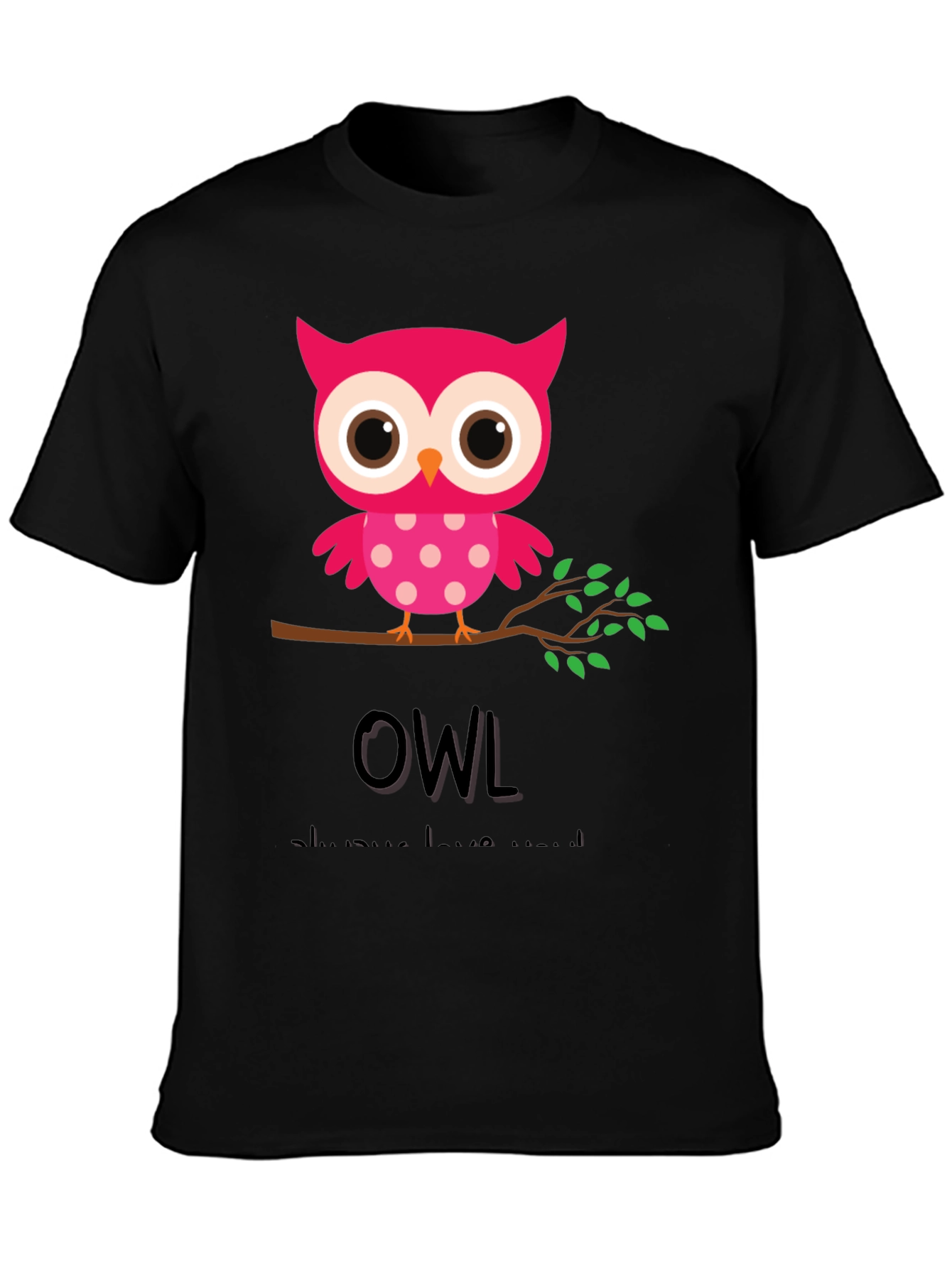 Cute Owl Graphic Tee - Always Love Yourself T-Shirt