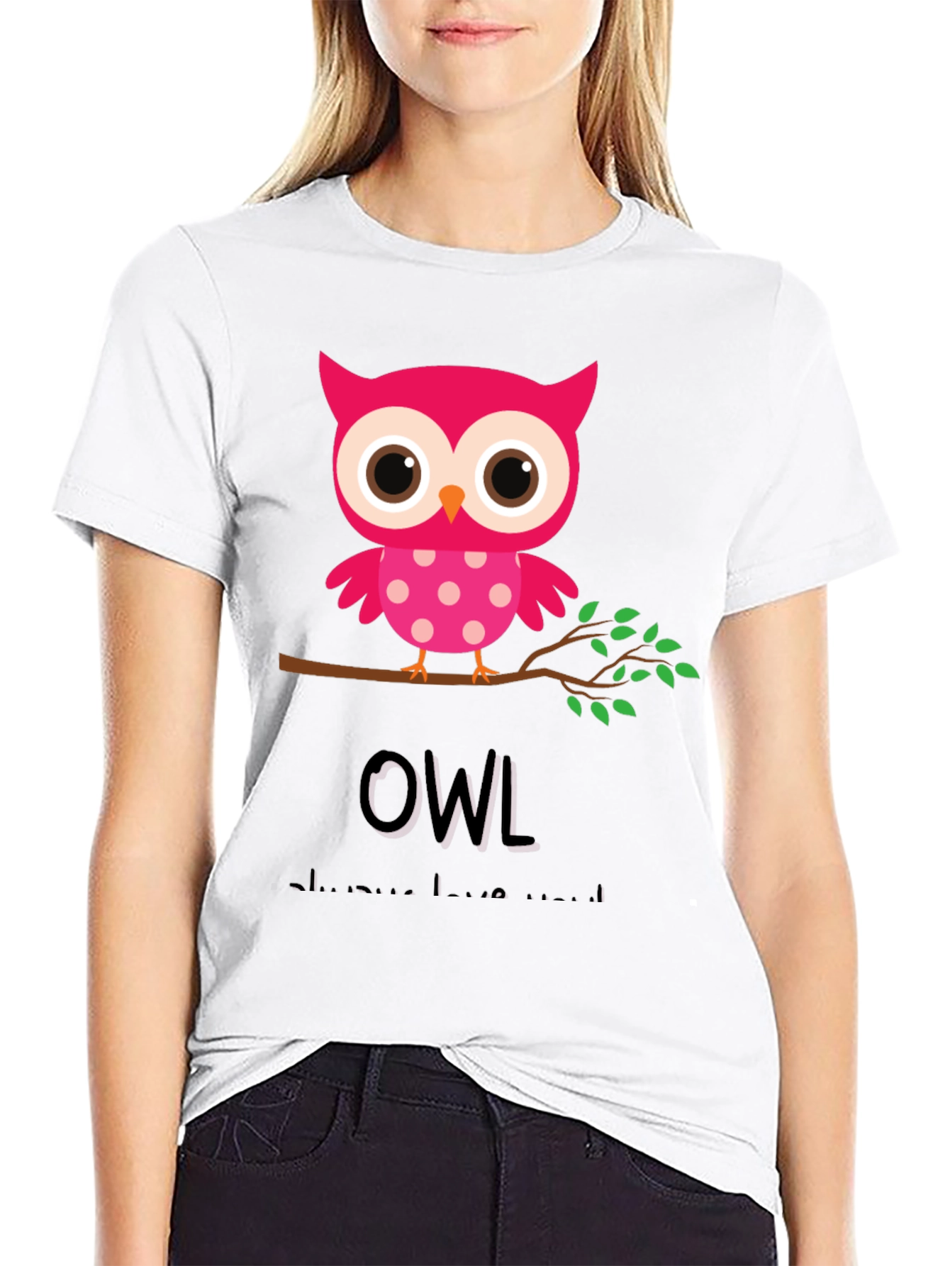 Cute Owl Graphic Tee - Always Love Yourself T-Shirt