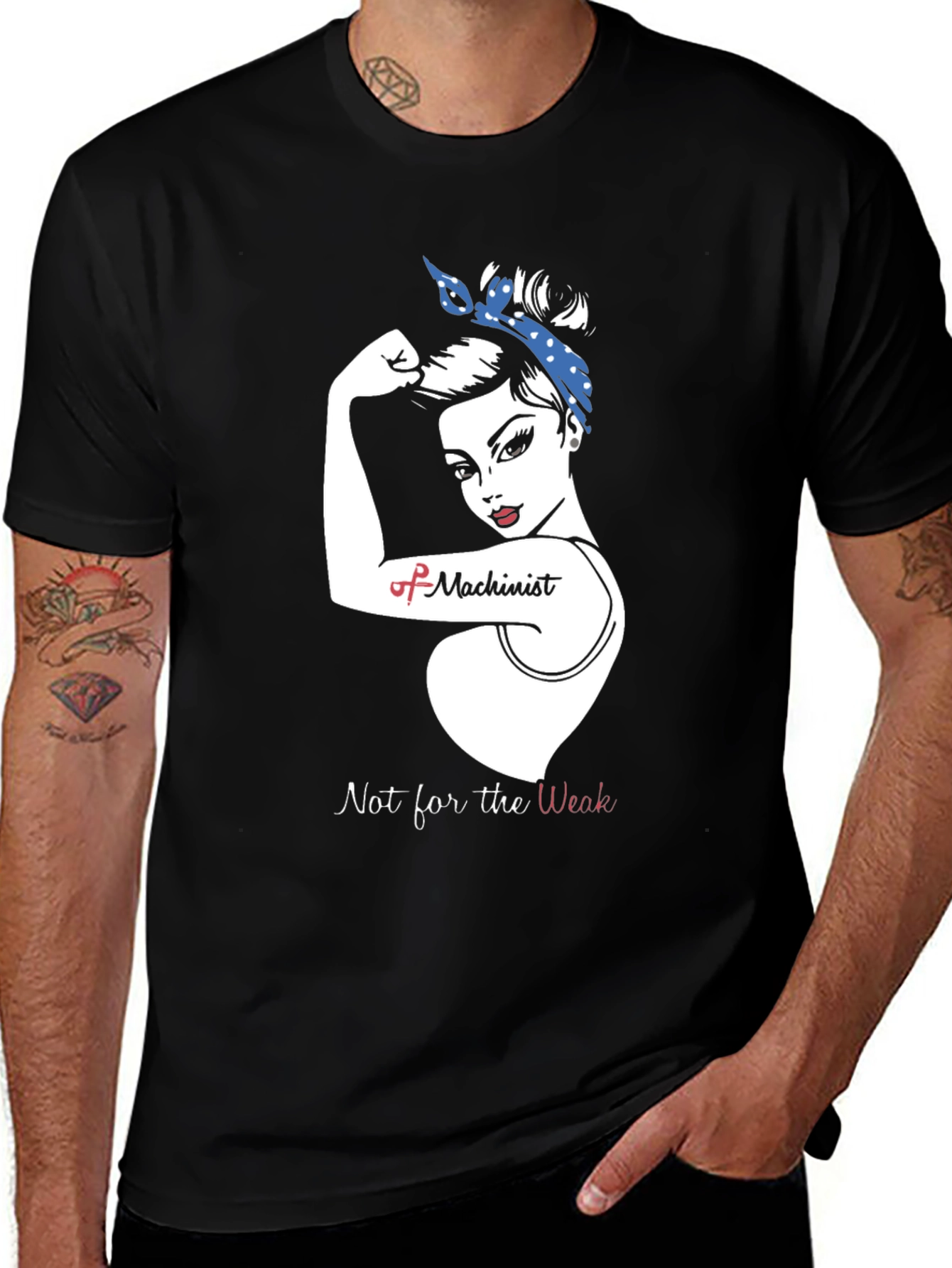 Machinist Woman Power T-Shirt - Not for the Weak