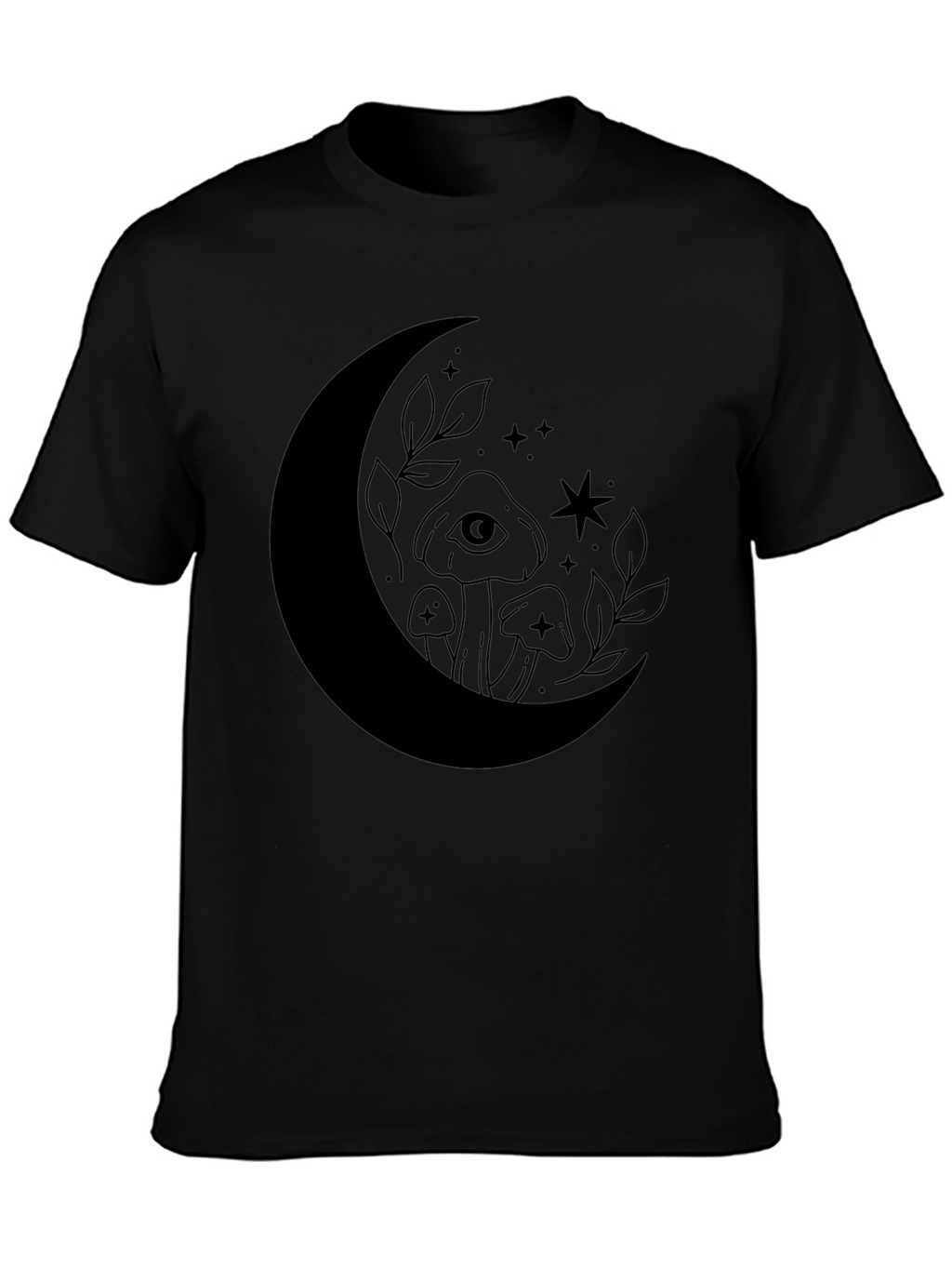 Mystic Moon Mushroom Graphic Tee