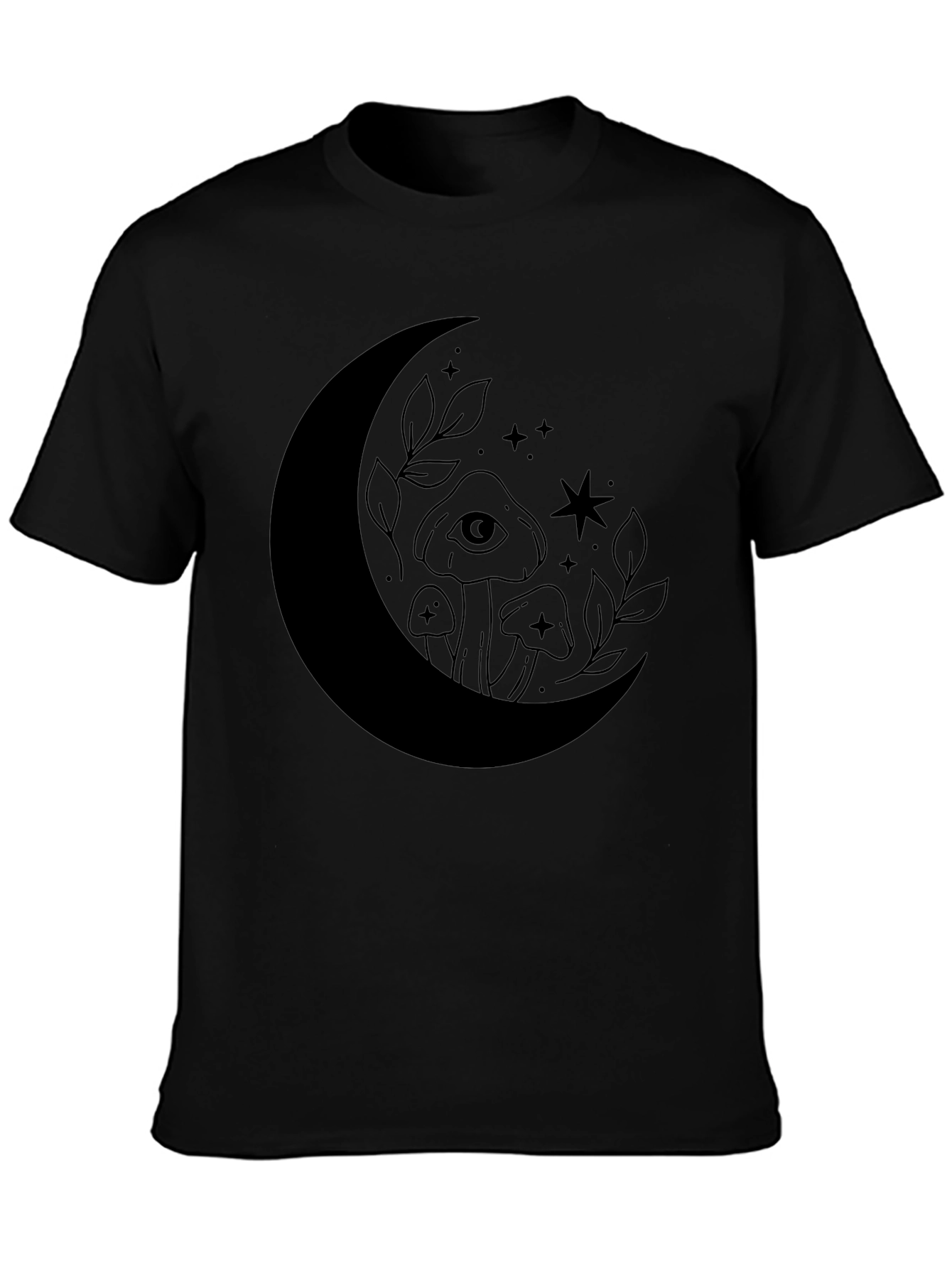 Mystic Moon Mushroom Graphic Tee