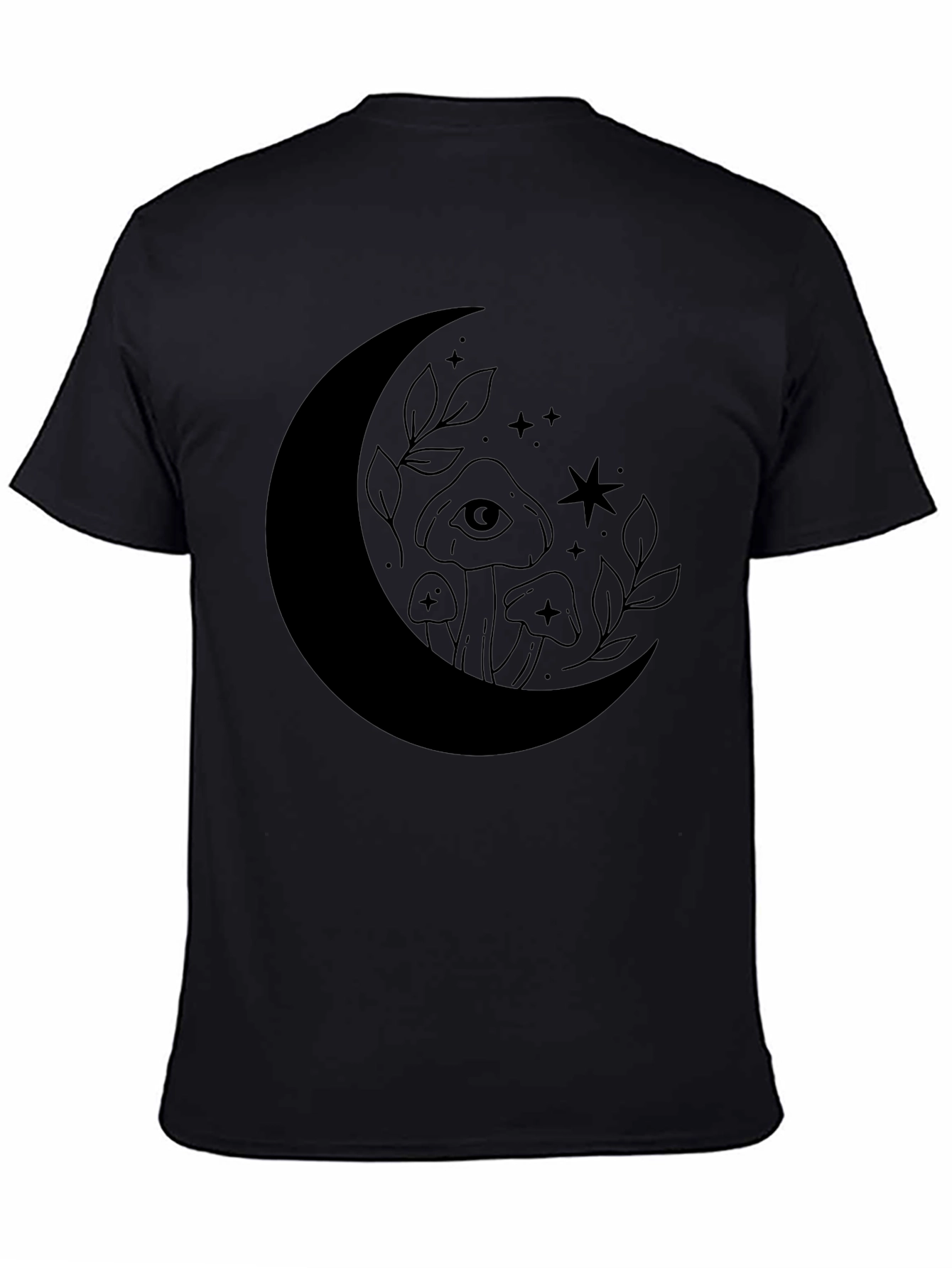 Mystic Moon Mushroom Graphic Tee