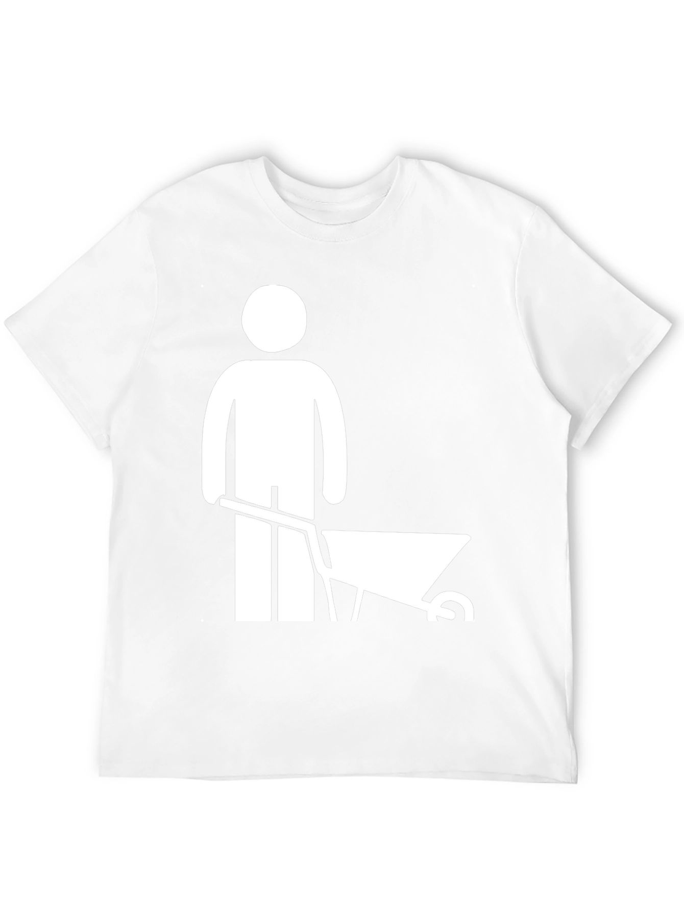 Funny Construction Worker Graphic T-Shirt