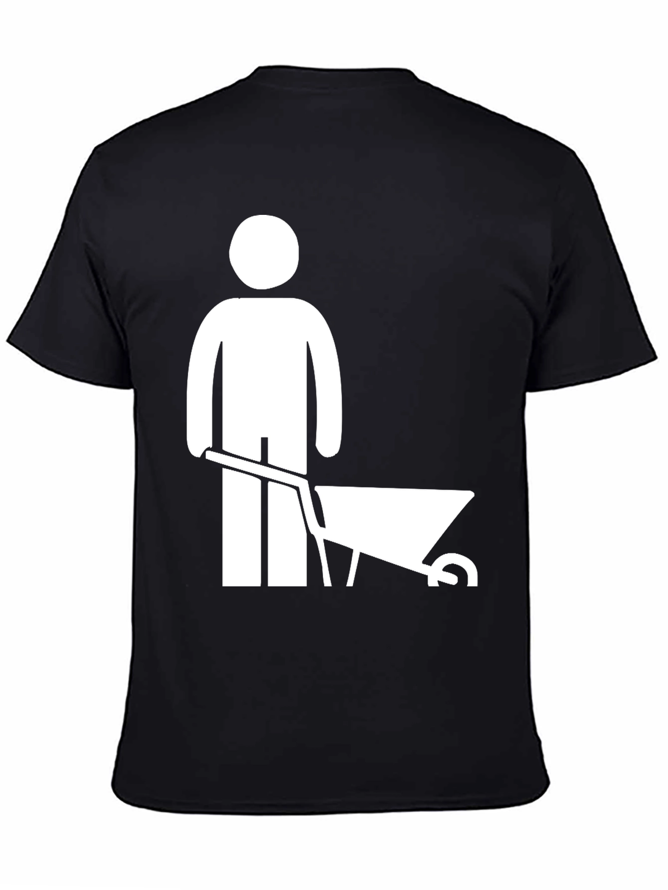 Funny Construction Worker Graphic T-Shirt