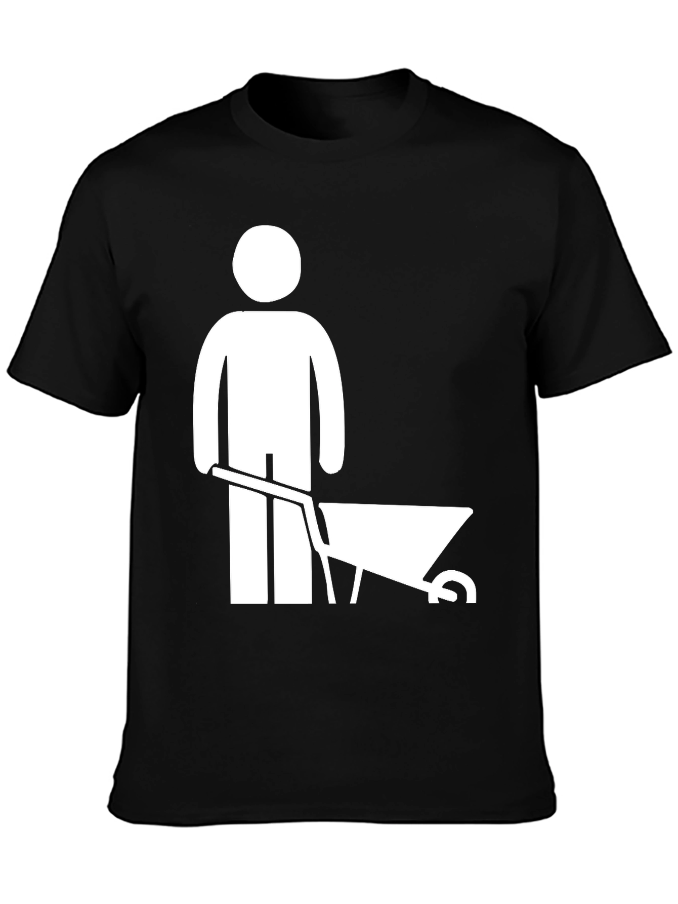 Funny Construction Worker Graphic T-Shirt
