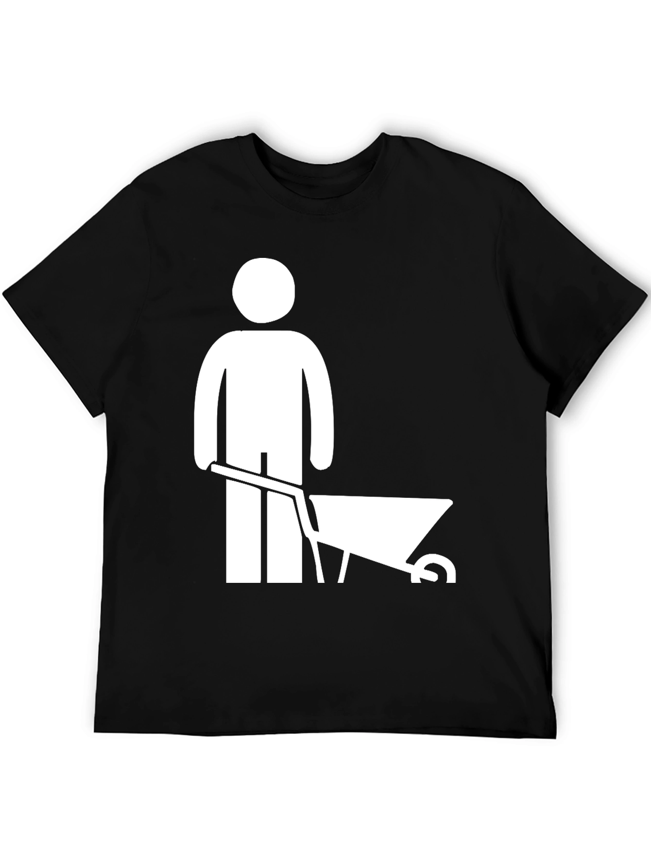 Funny Construction Worker Graphic T-Shirt
