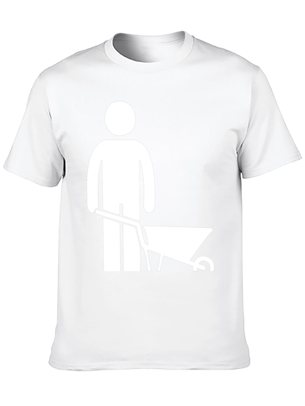 Funny Construction Worker Graphic T-Shirt