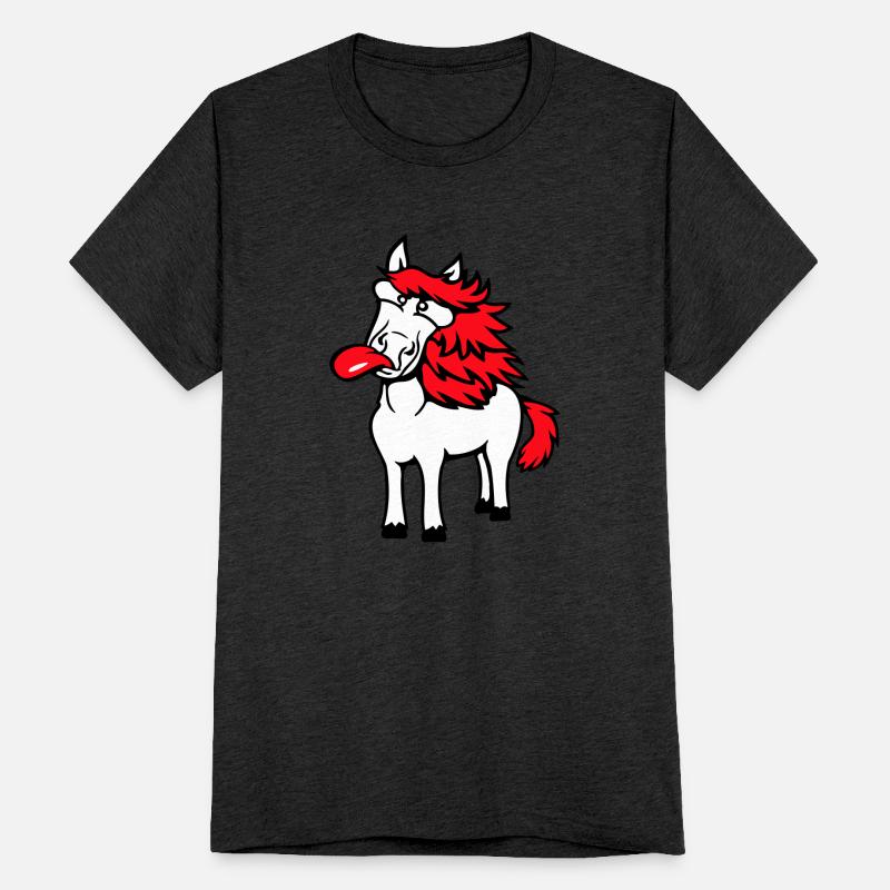 Horse Crazy Sticking out tongue funny silly Happy