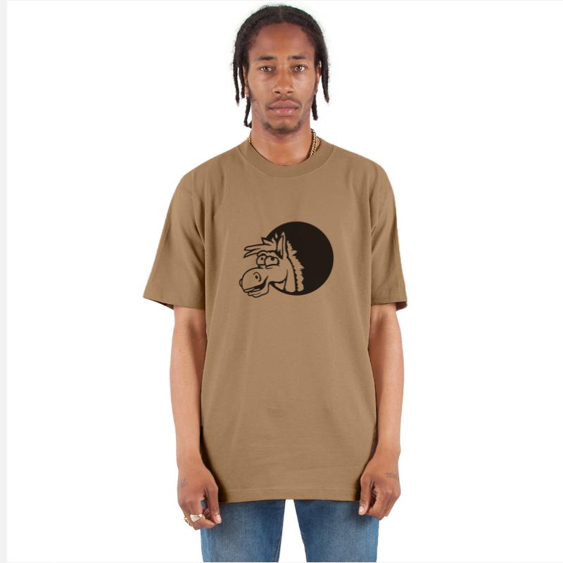 Horse Laughs Funny Hole Witty Grimace Cartoon Fun