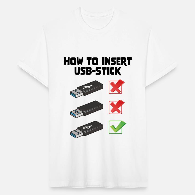 How To Insert USB Stick Funny Programmer Meme