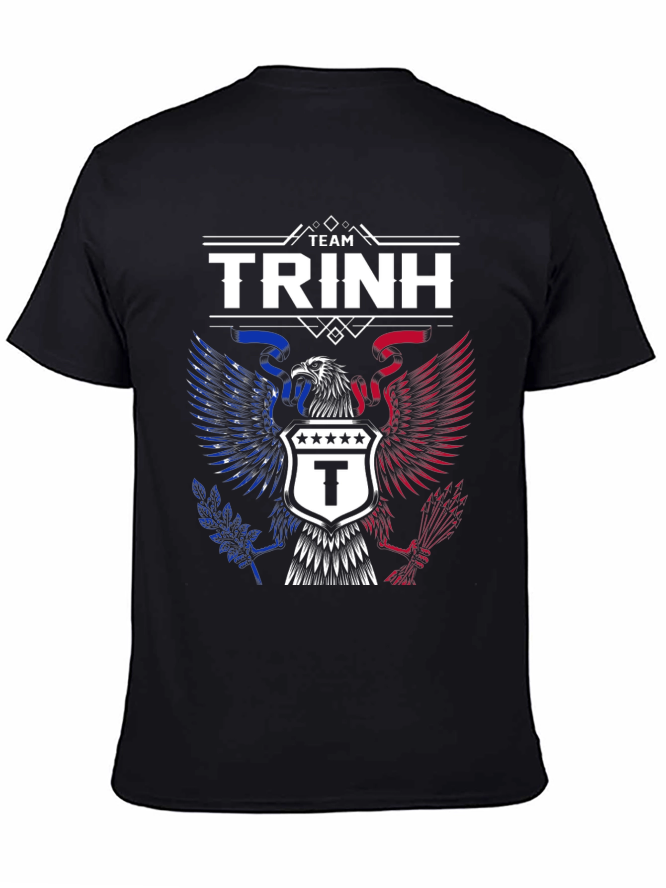 Team TRINH Patriotic Eagle T-Shirt