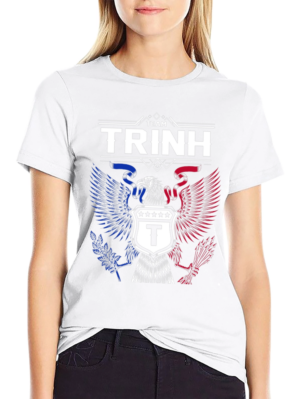 Team TRINH Patriotic Eagle T-Shirt