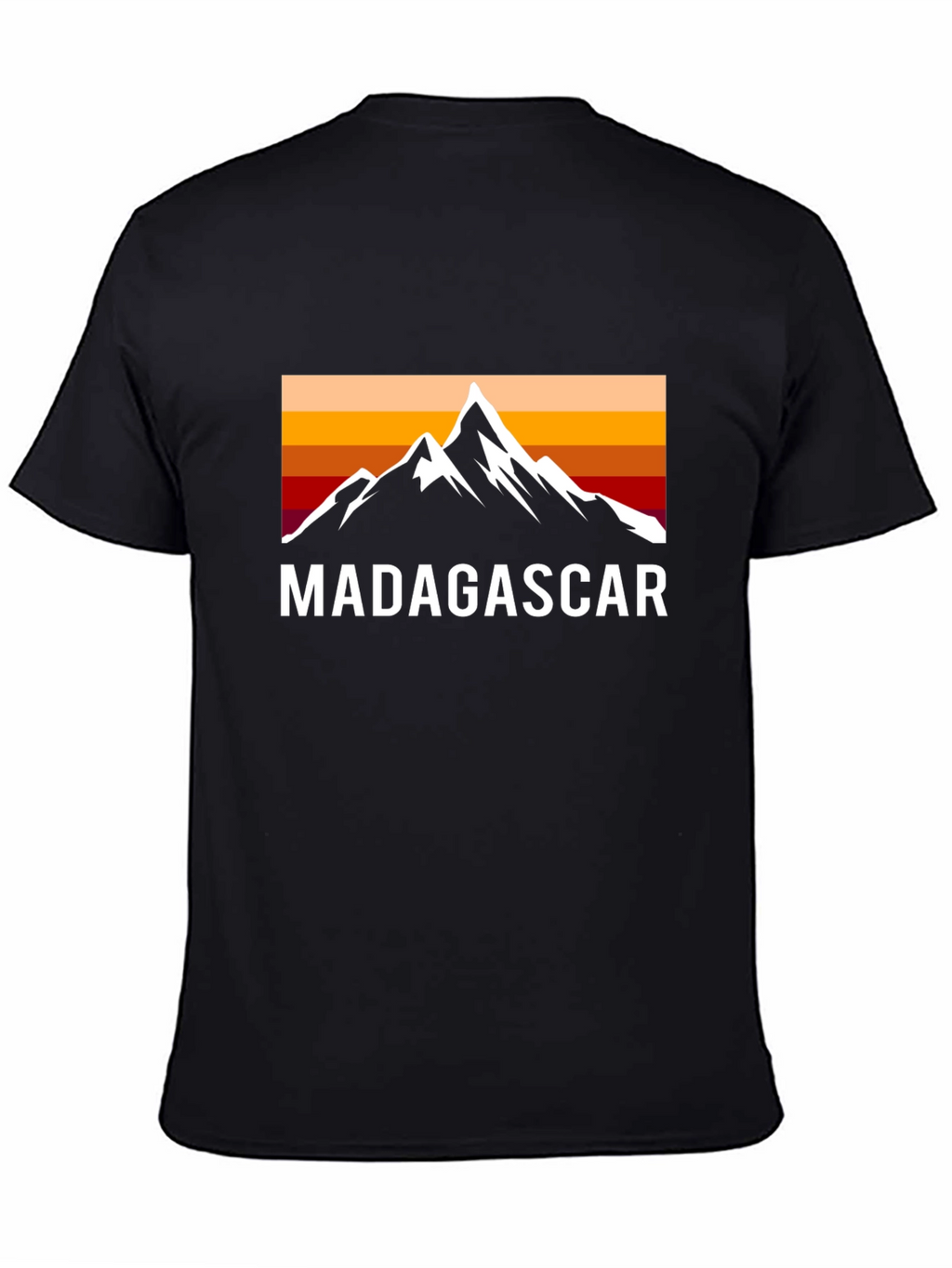 Madagascar Mountain Sunset Graphic Tee