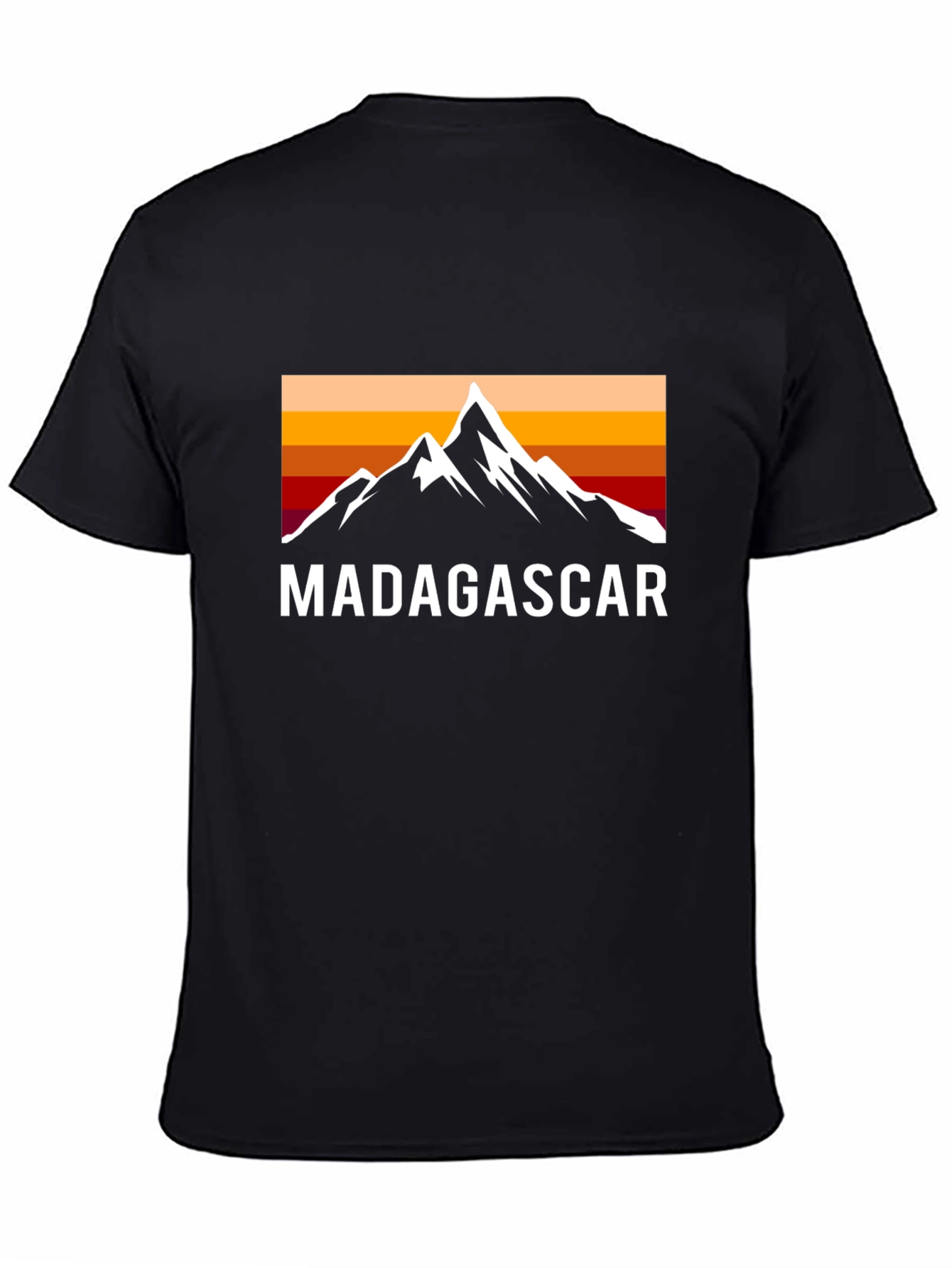 Madagascar Mountain Sunset Graphic Tee
