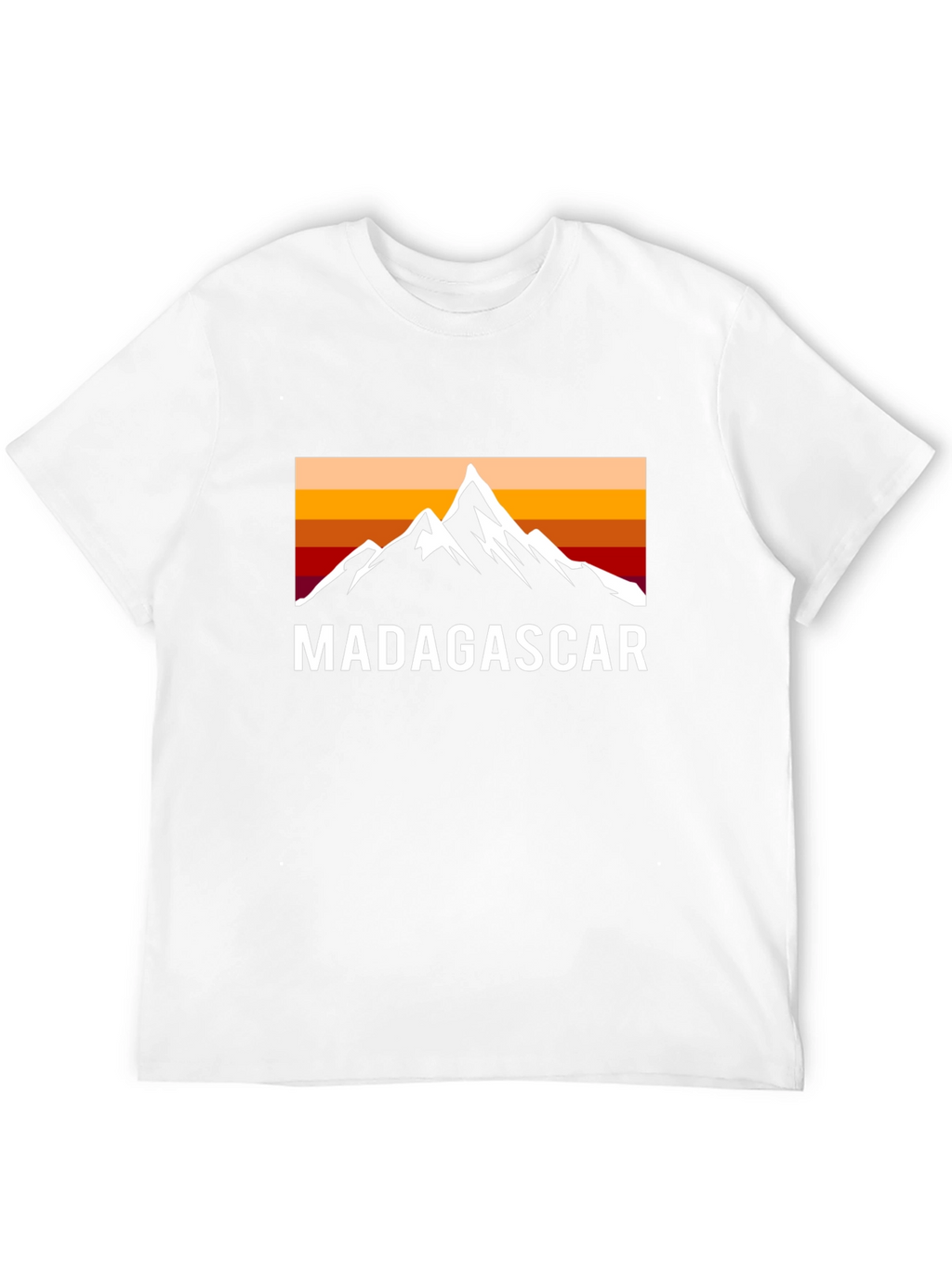 Madagascar Mountain Sunset Graphic Tee