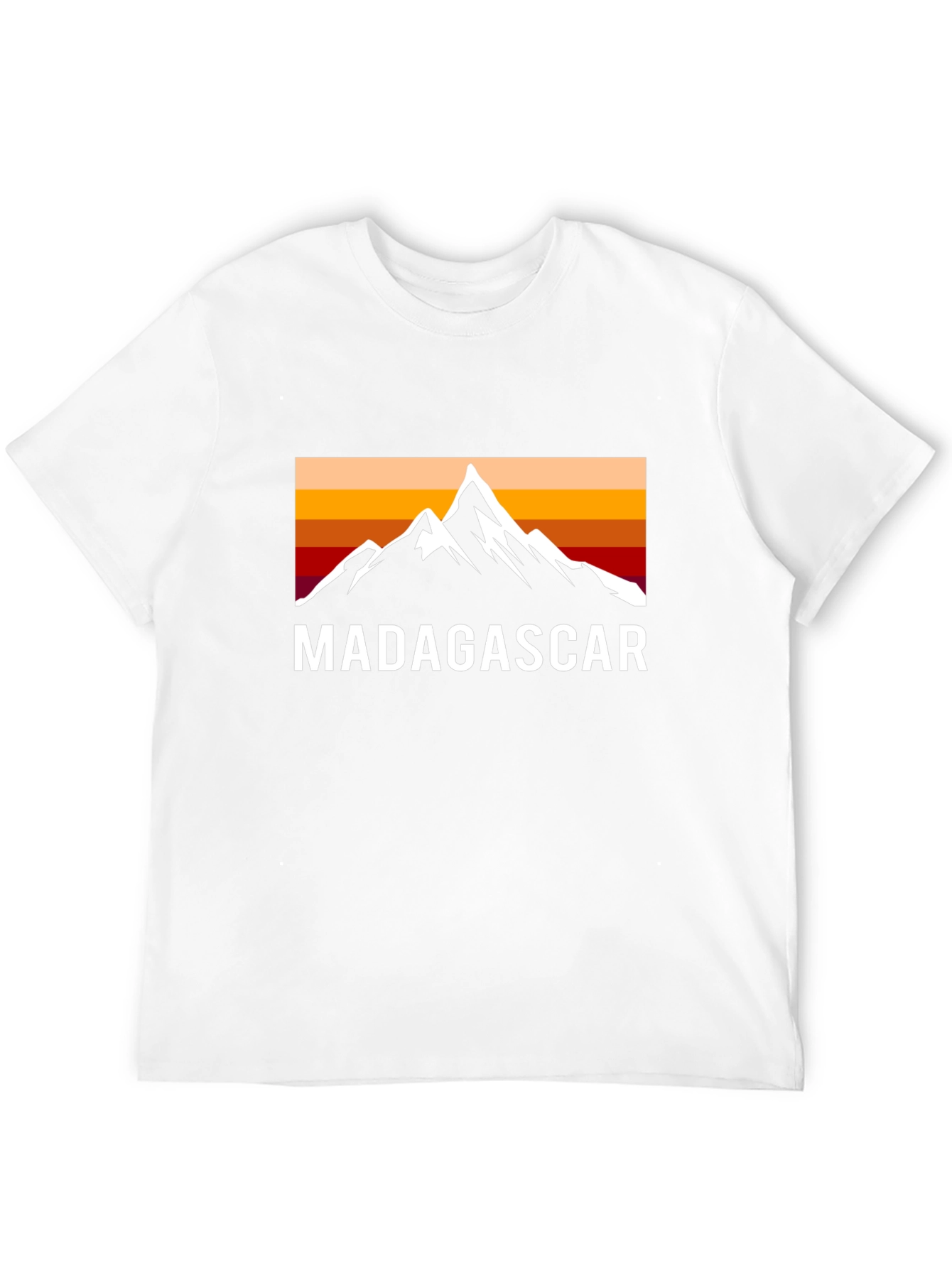 Madagascar Mountain Sunset Graphic Tee