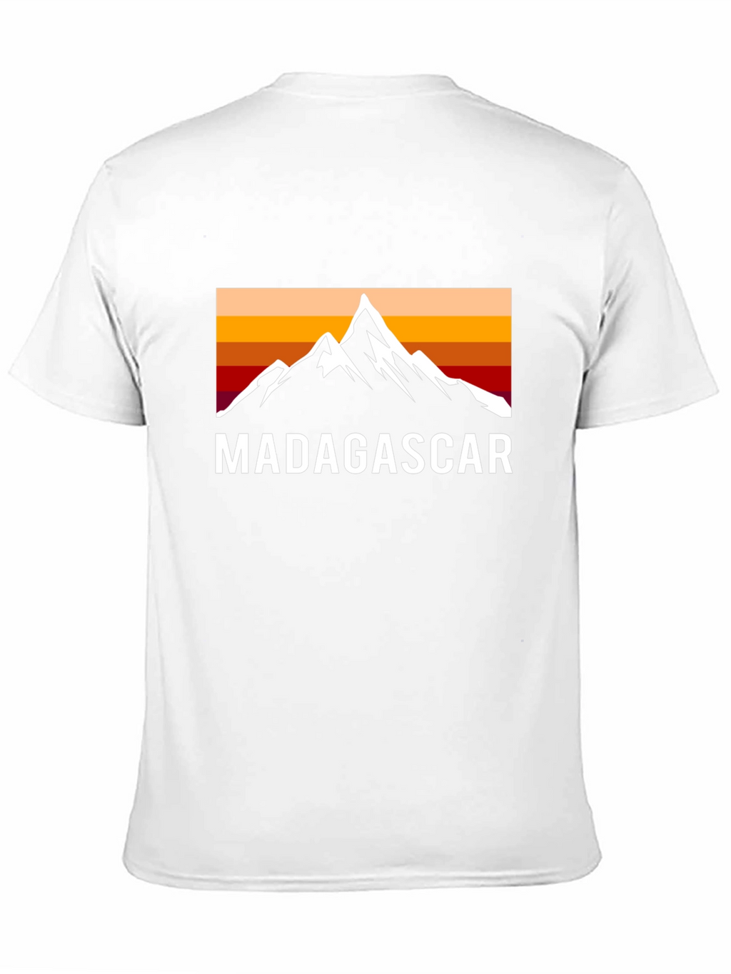 Madagascar Mountain Sunset Graphic Tee