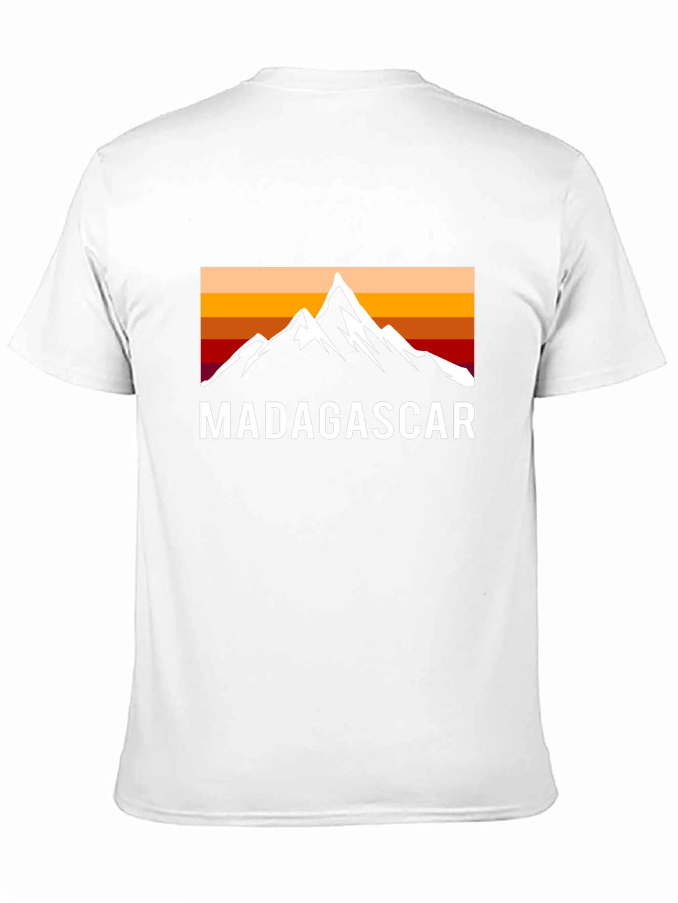 Madagascar Mountain Sunset Graphic Tee