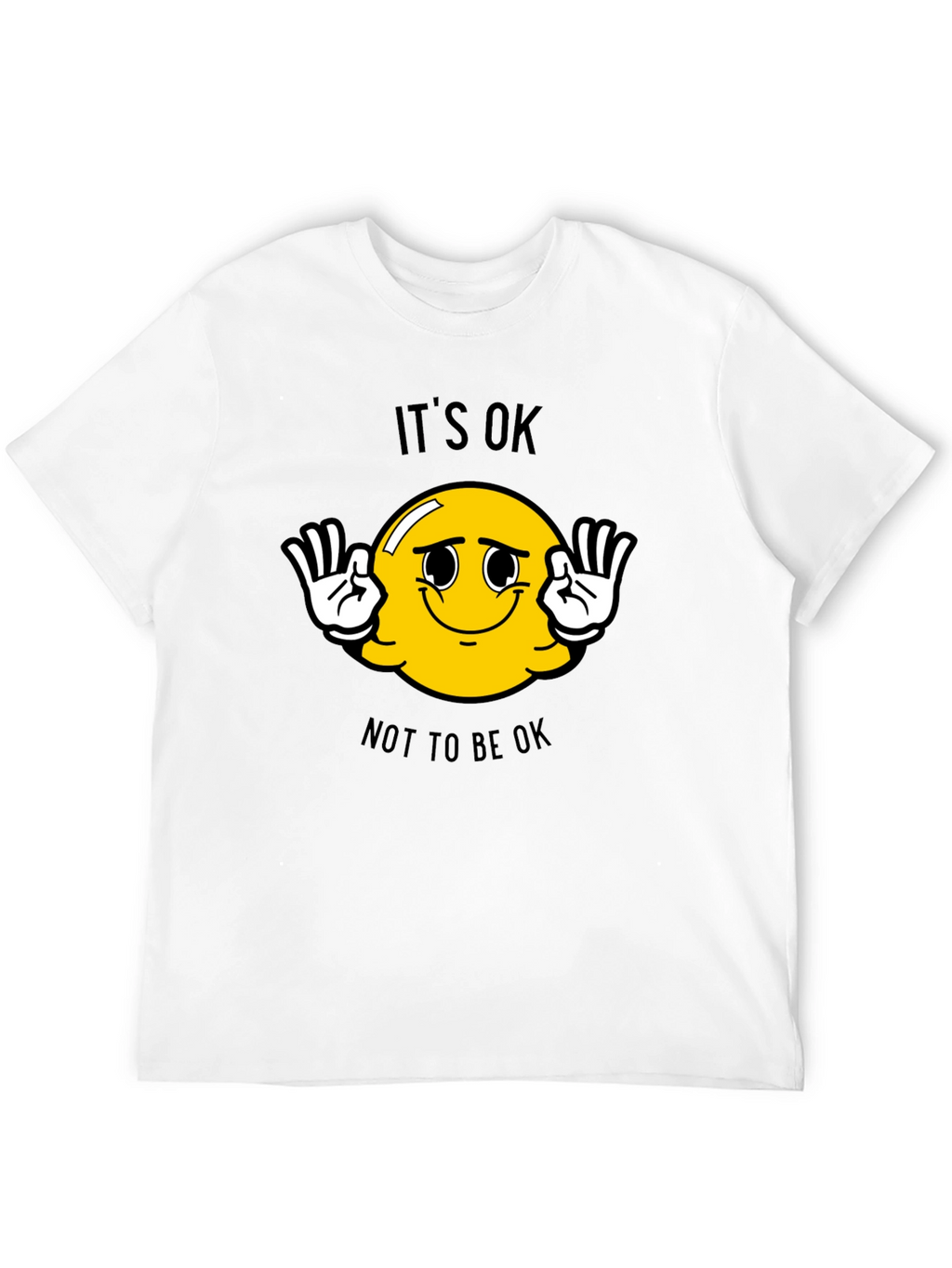 Its OK T-Shirt - Smiley Face Graphic Tee