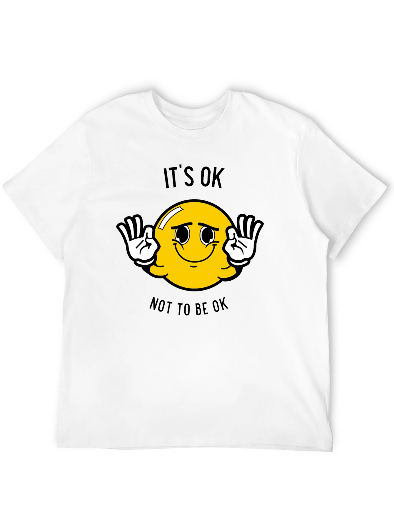 Its OK T-Shirt - Smiley Face Graphic Tee