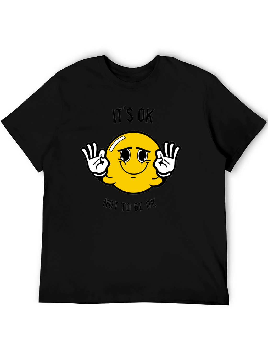 Its OK T-Shirt - Smiley Face Graphic Tee