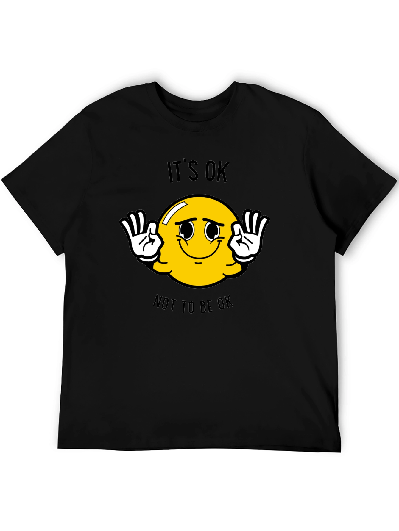 Its OK T-Shirt - Smiley Face Graphic Tee
