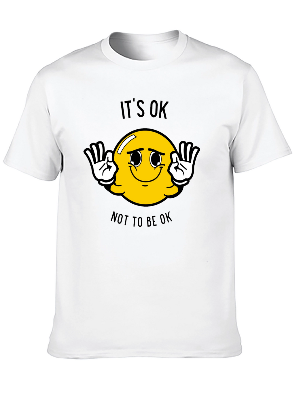 Its OK T-Shirt - Smiley Face Graphic Tee