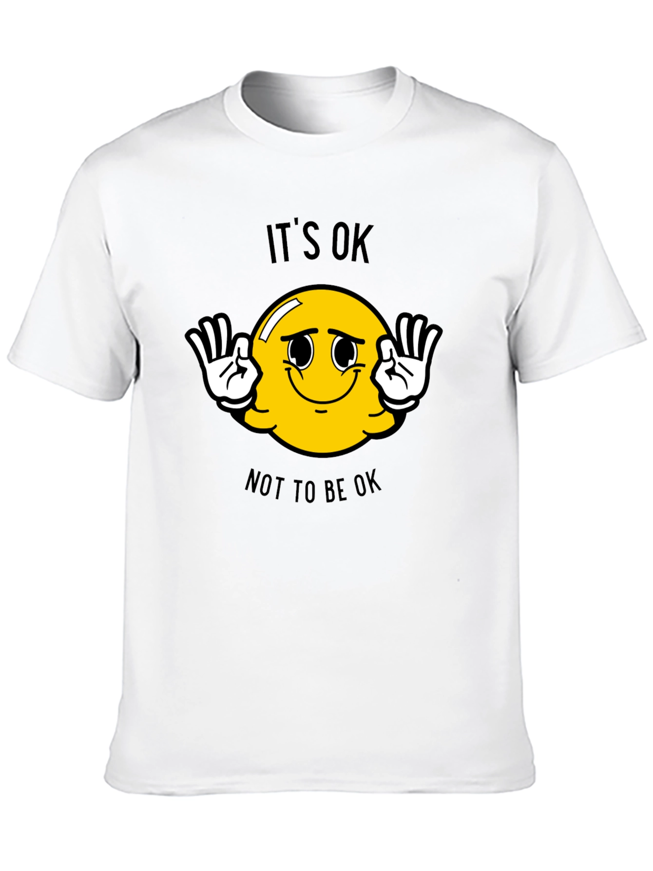 Its OK T-Shirt - Smiley Face Graphic Tee