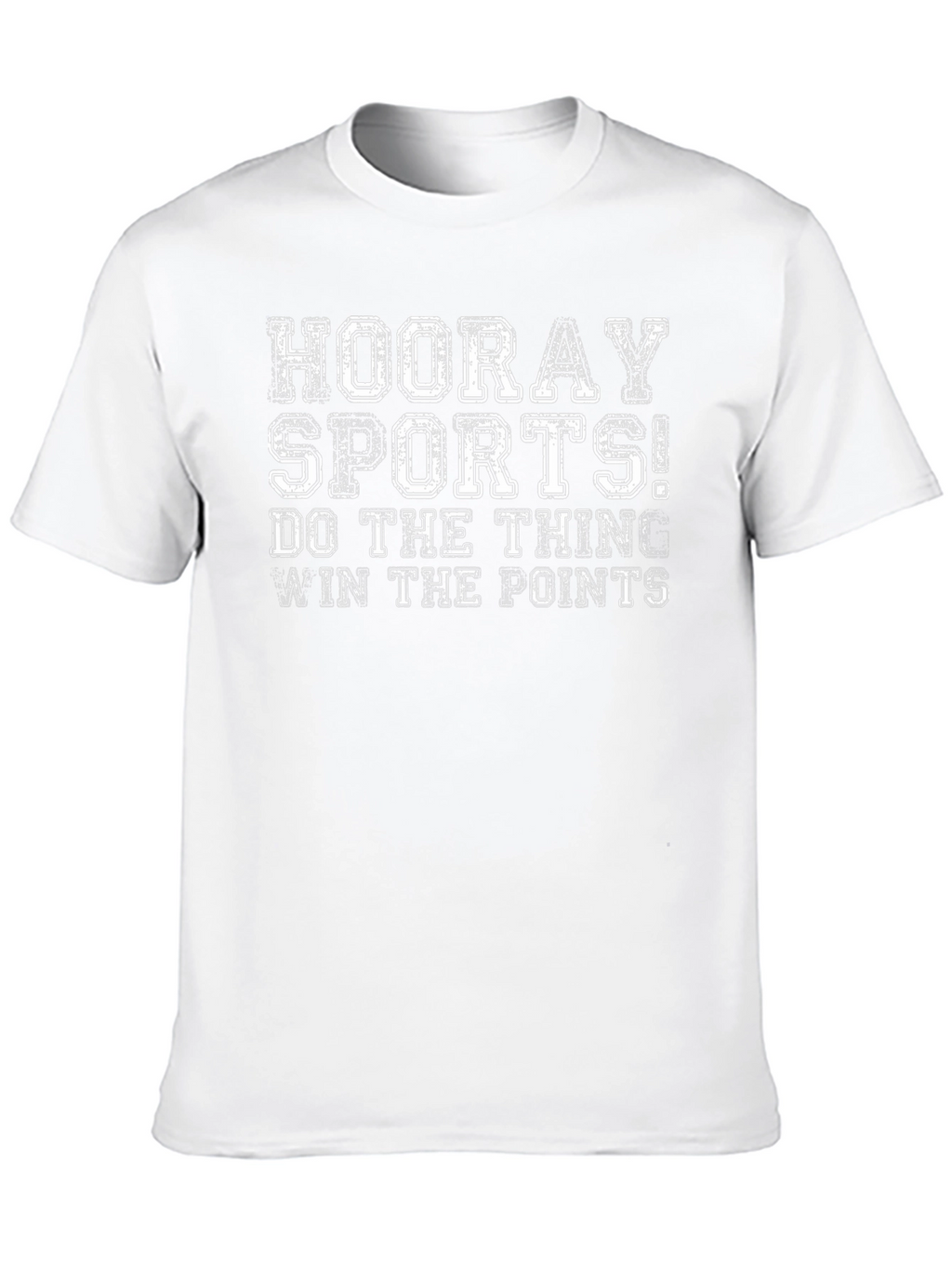 Hooray Sports Graphic T-Shirt - Black