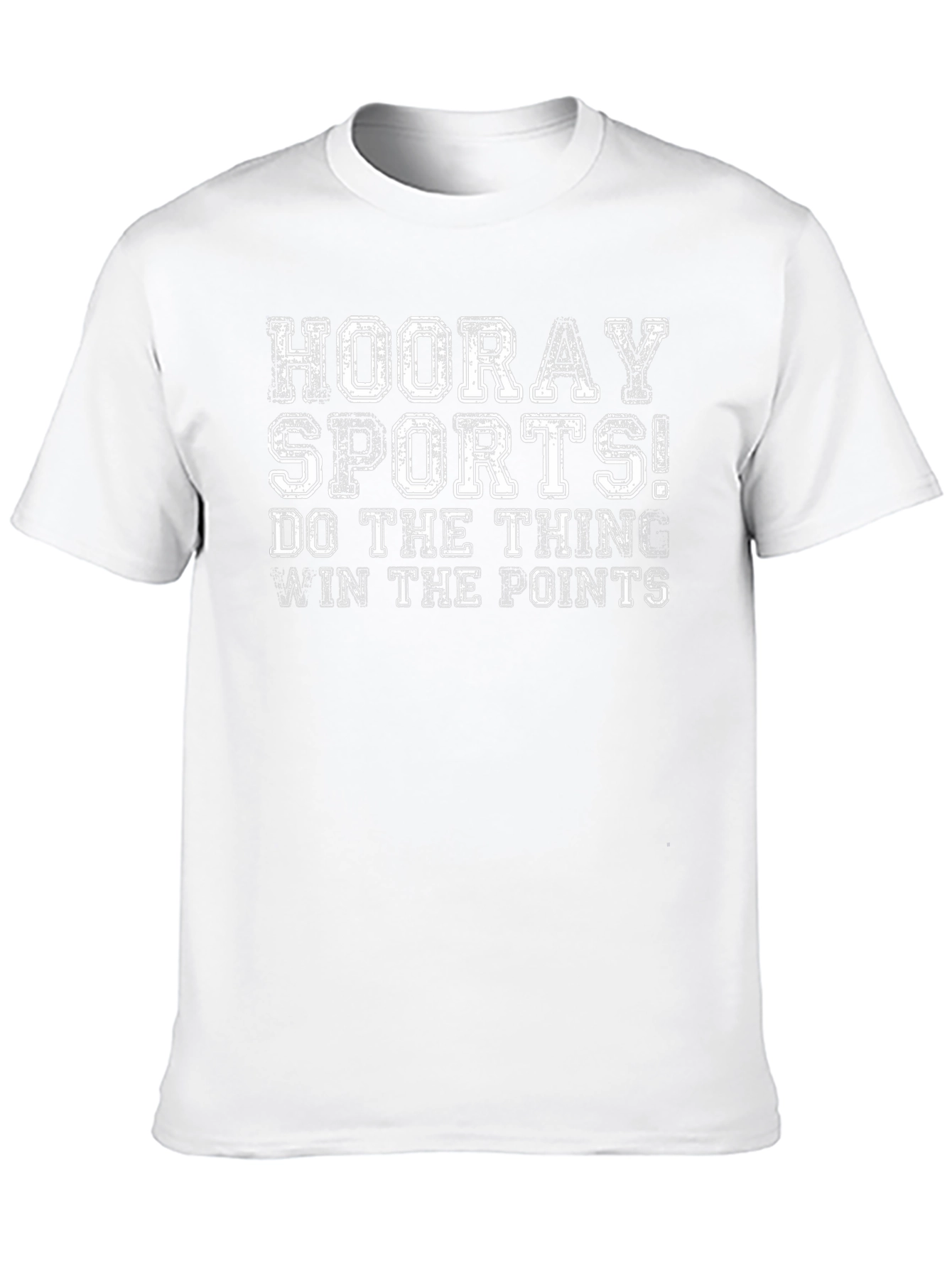 Hooray Sports Graphic T-Shirt - Black
